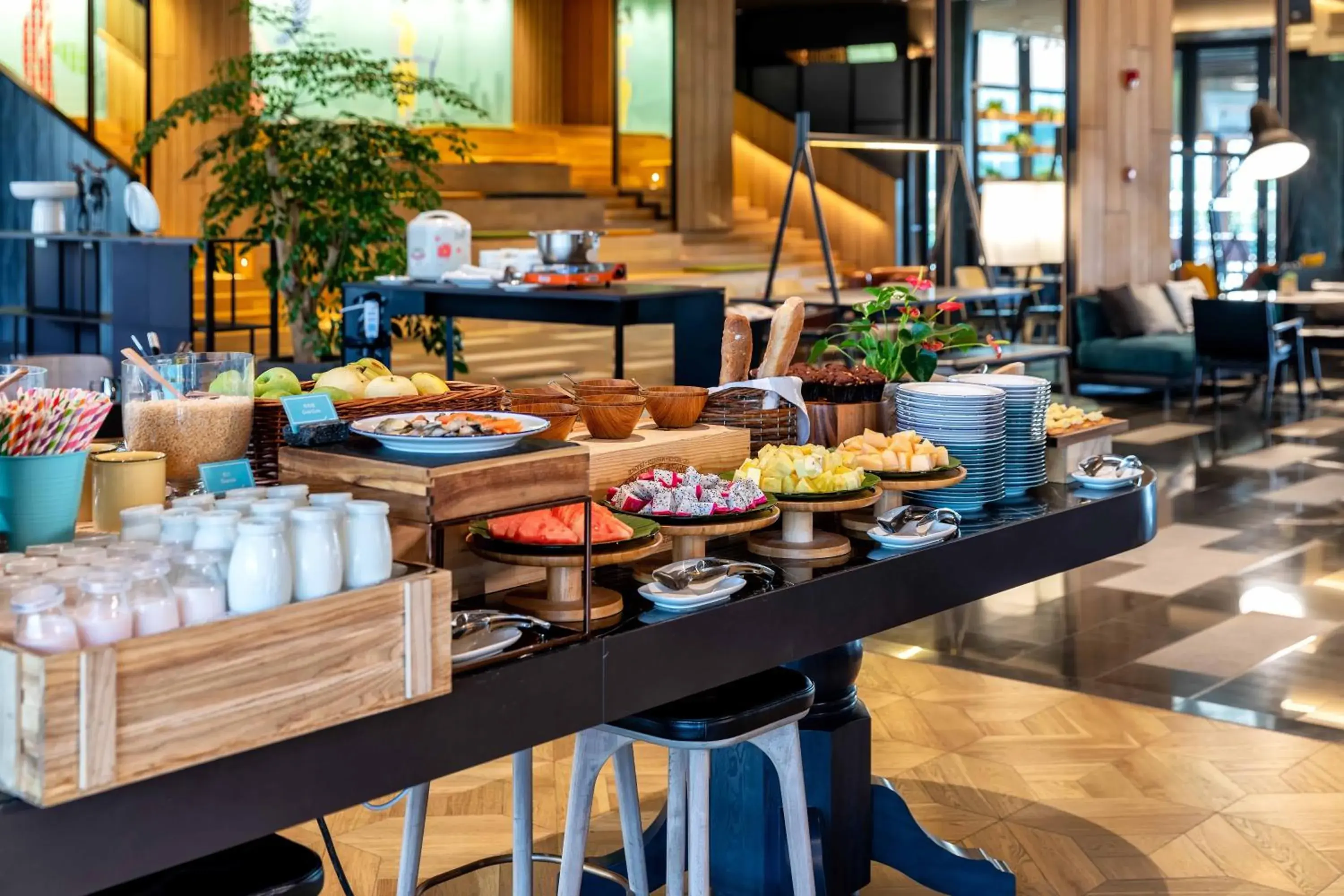 Breakfast in Artyzen Habitat Hongqiao Shanghai - Korean Street Breakfast in Artyzen Habitat Hongqiao Shanghai - Korean Street