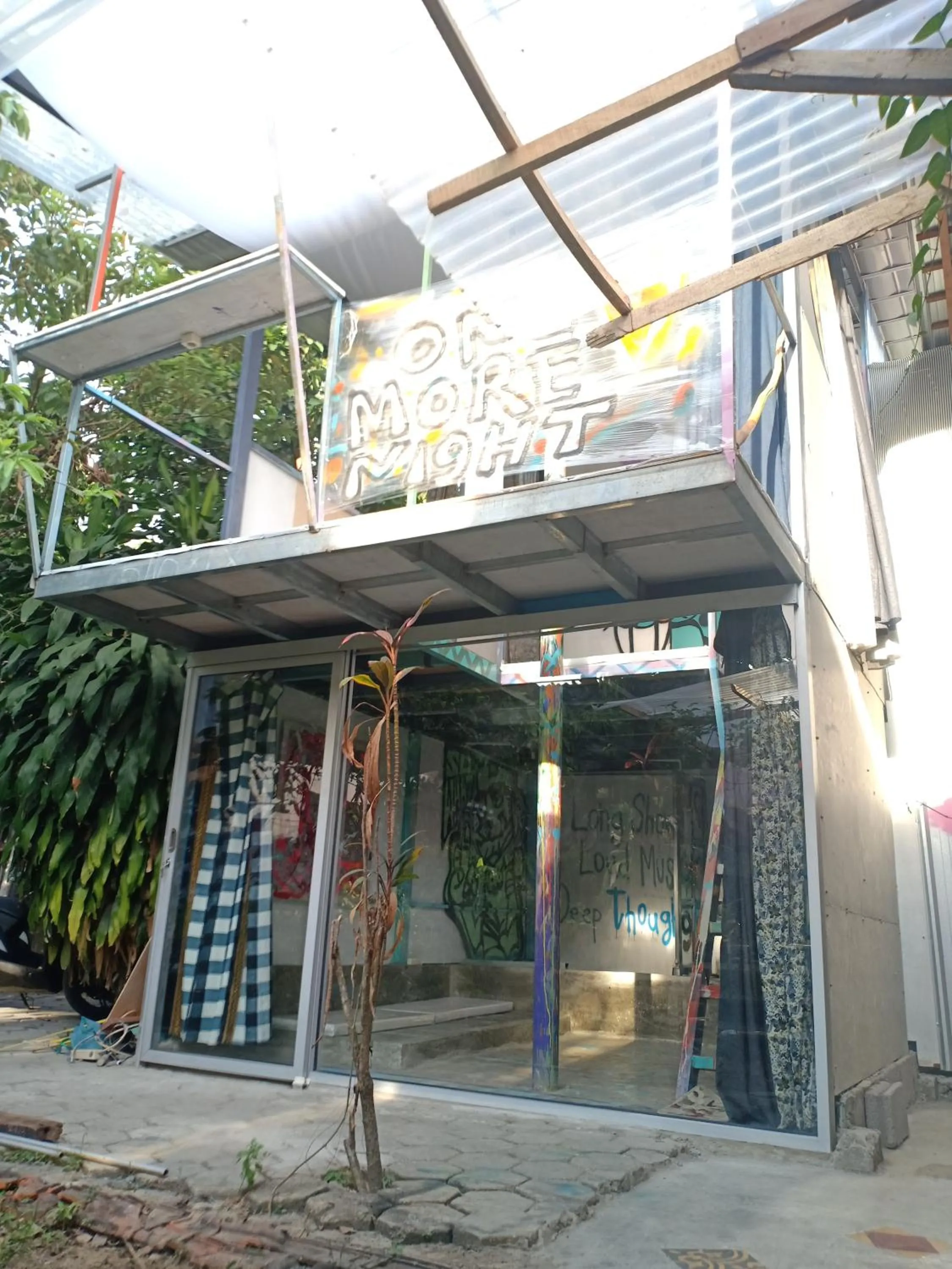 Decorative detail in Yez Yez Yez All Good Hostel