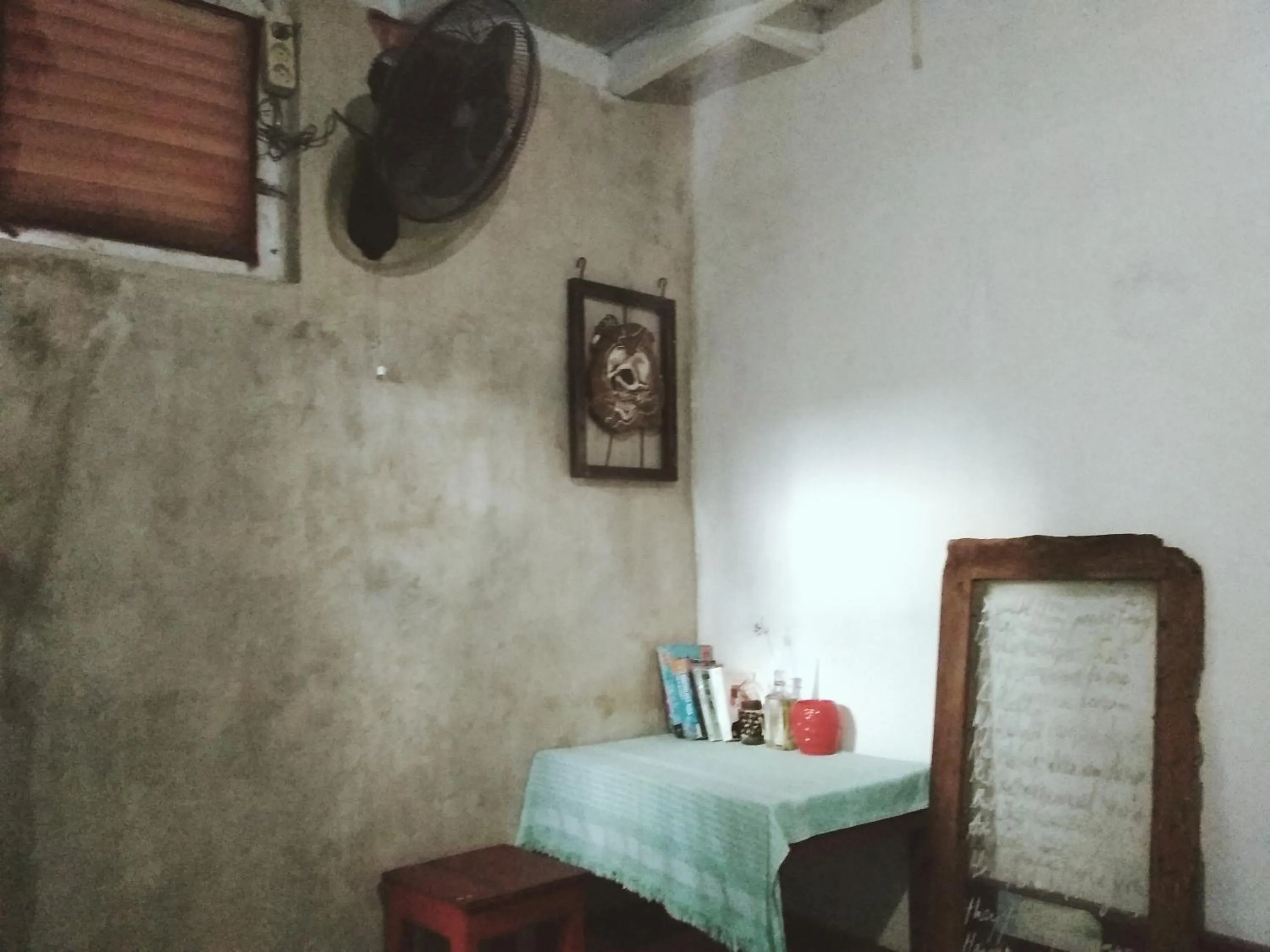Decorative detail, Bed in Yez Yez Yez All Good Hostel
