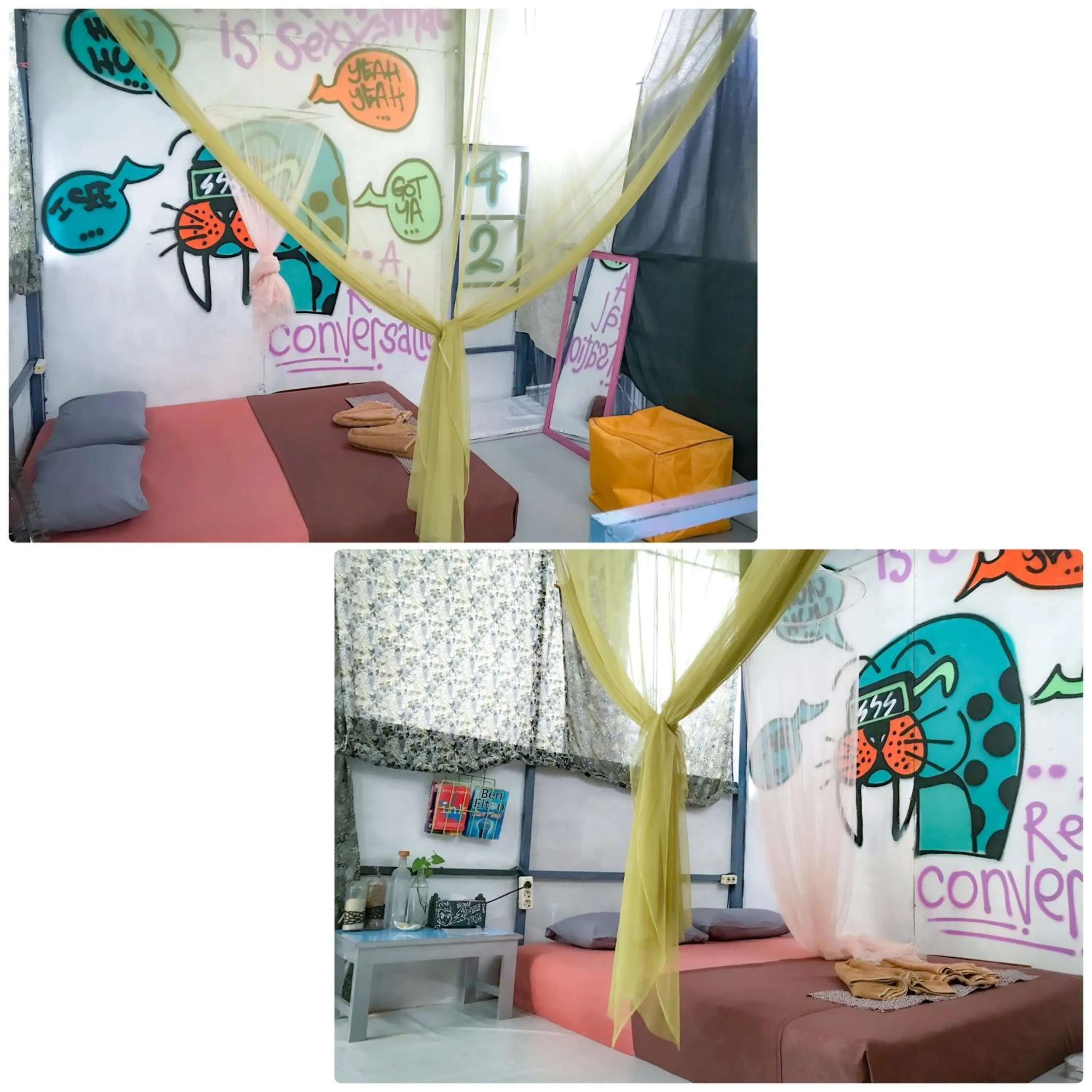 Photo of the whole room in Yez Yez Yez All Good Hostel