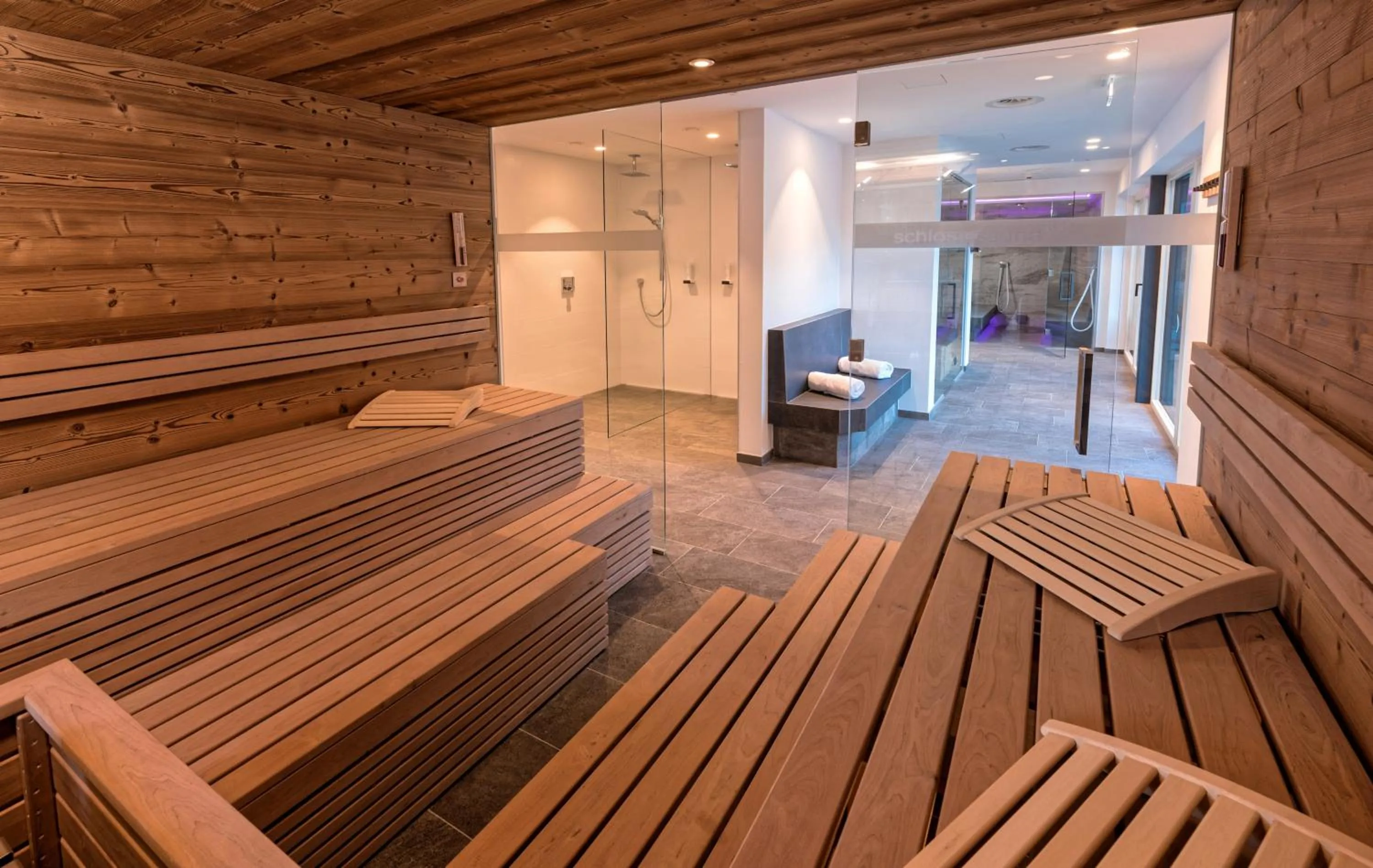 Sauna in Alberts Heimatglück