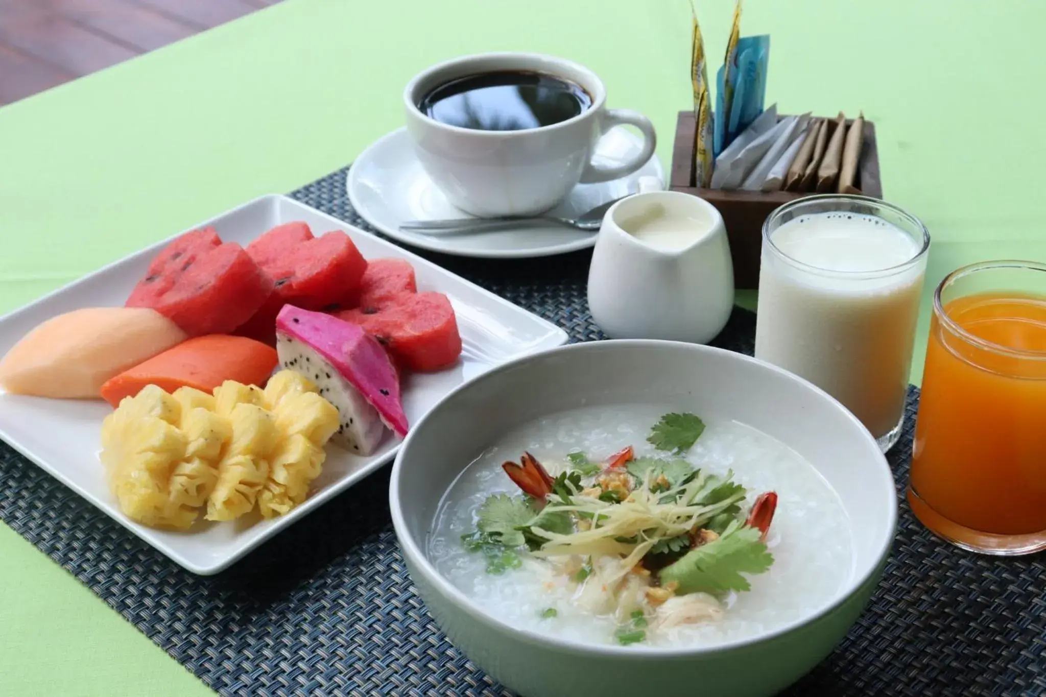 Breakfast in J4 Samui Hotel - SHA Plus Breakfast in J4 Samui Hotel - SHA Plus