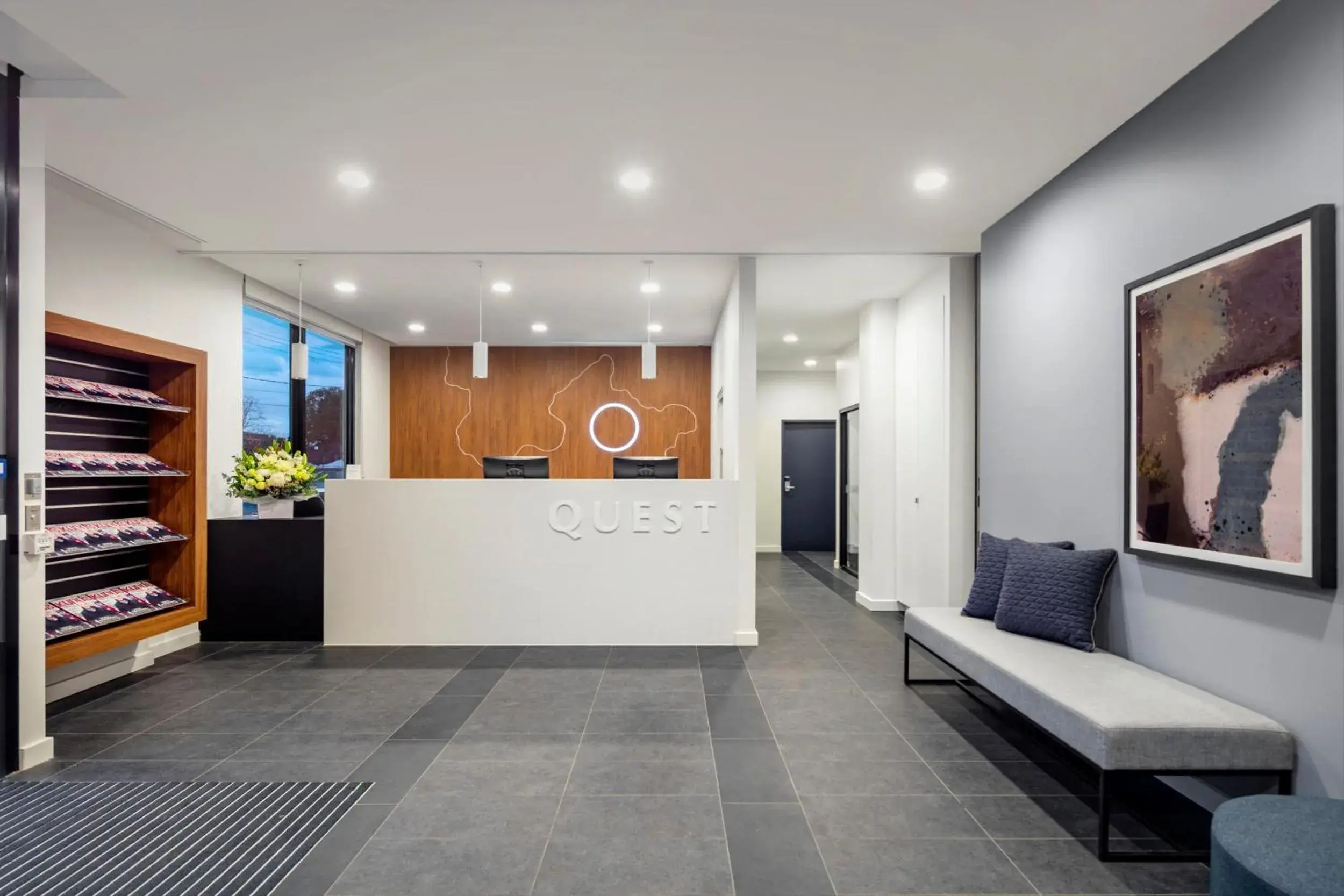 Lobby or reception in Quest Maribyrnong Lobby or reception in Quest Maribyrnong