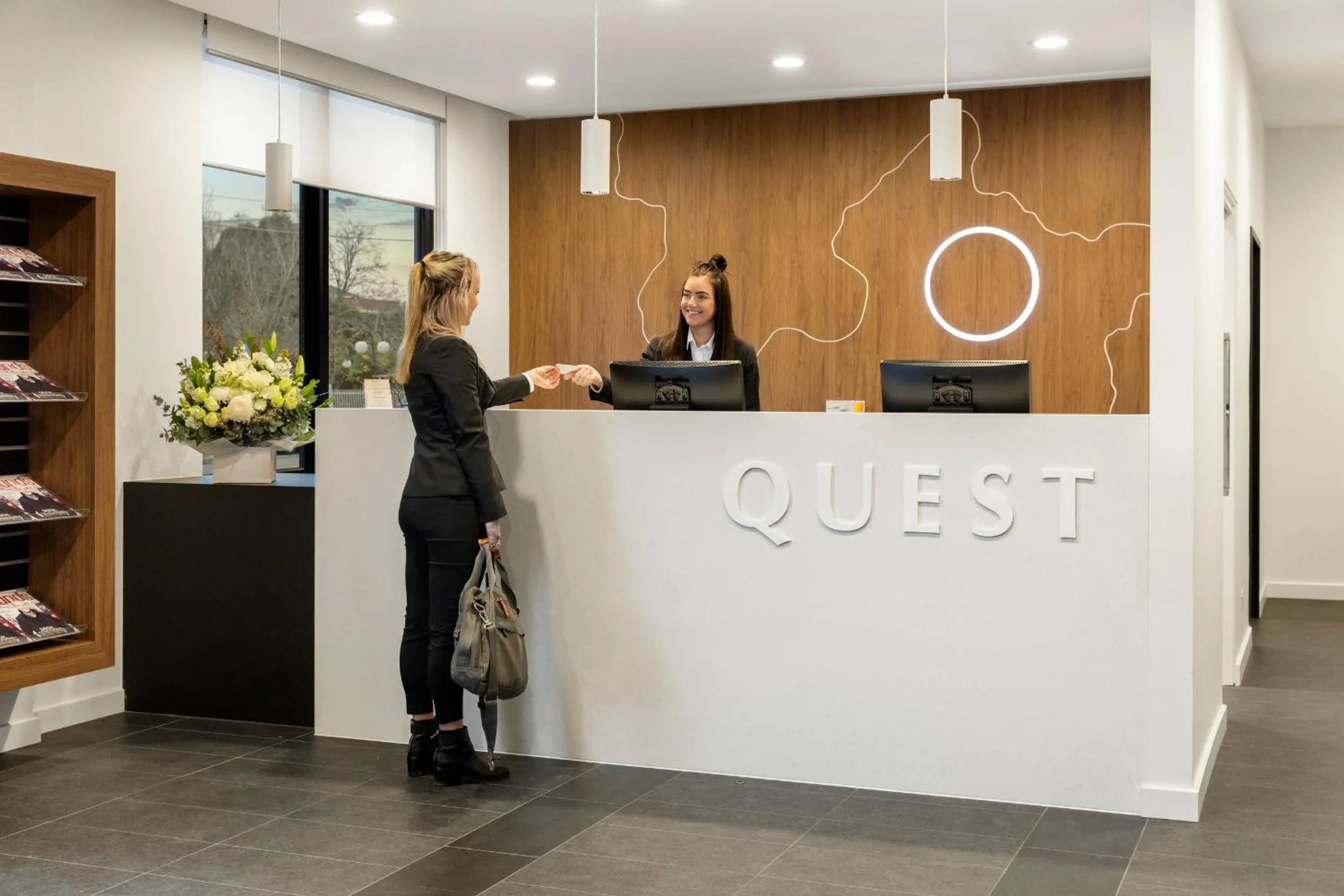 Lobby or reception in Quest Maribyrnong