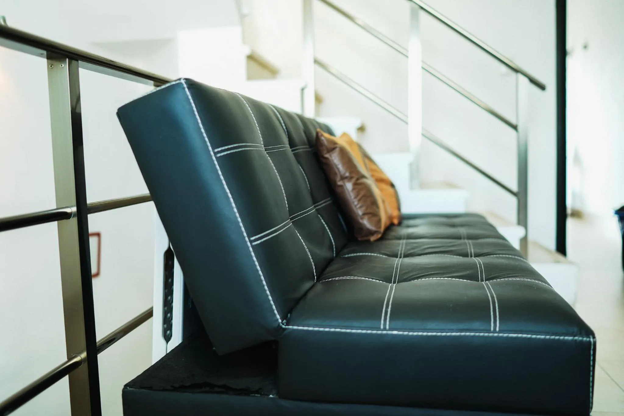 Seating area in Geek-Chic Townhouse