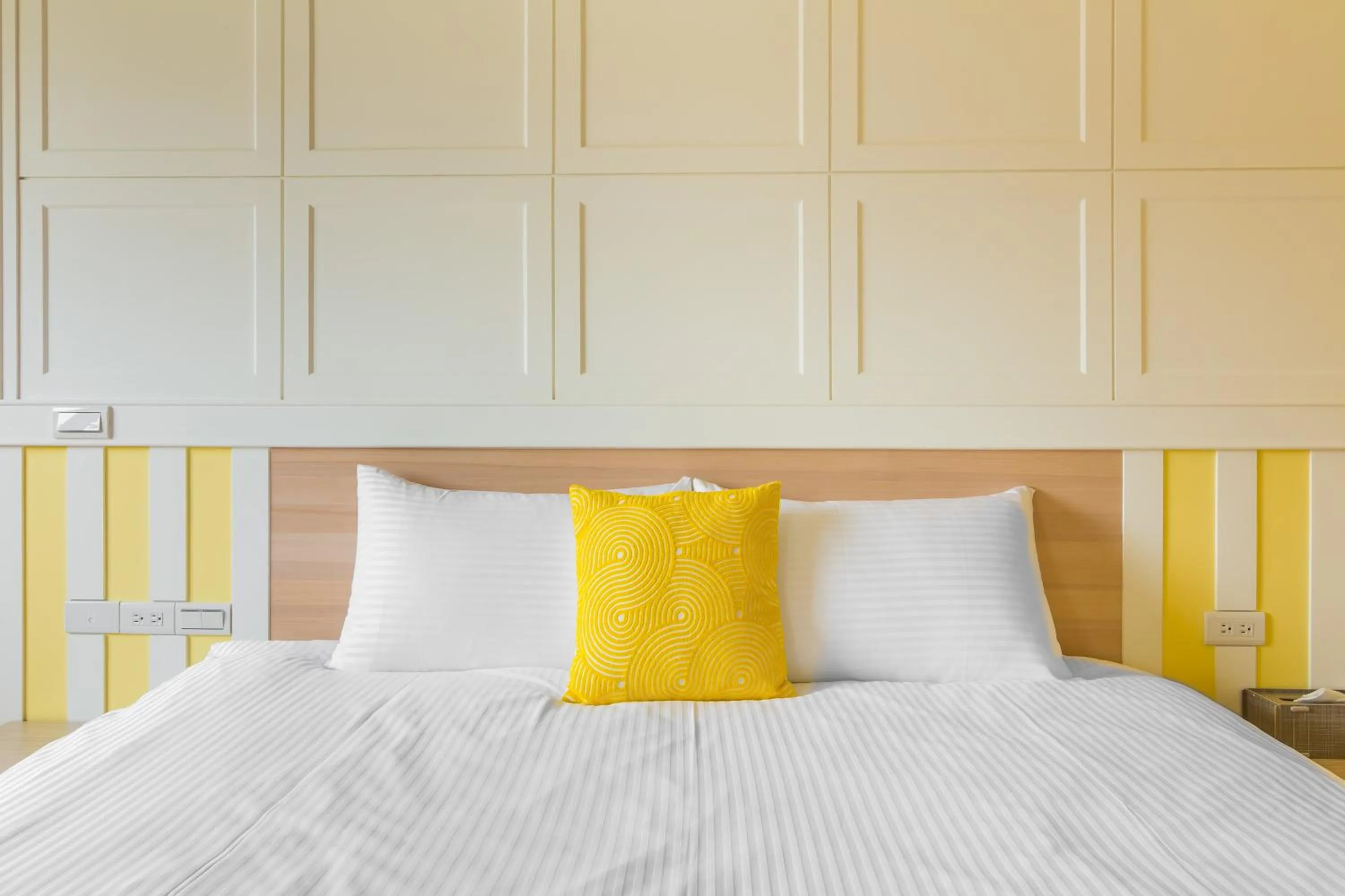 Decorative detail, Bed in CHEN FENG HOMESTAY