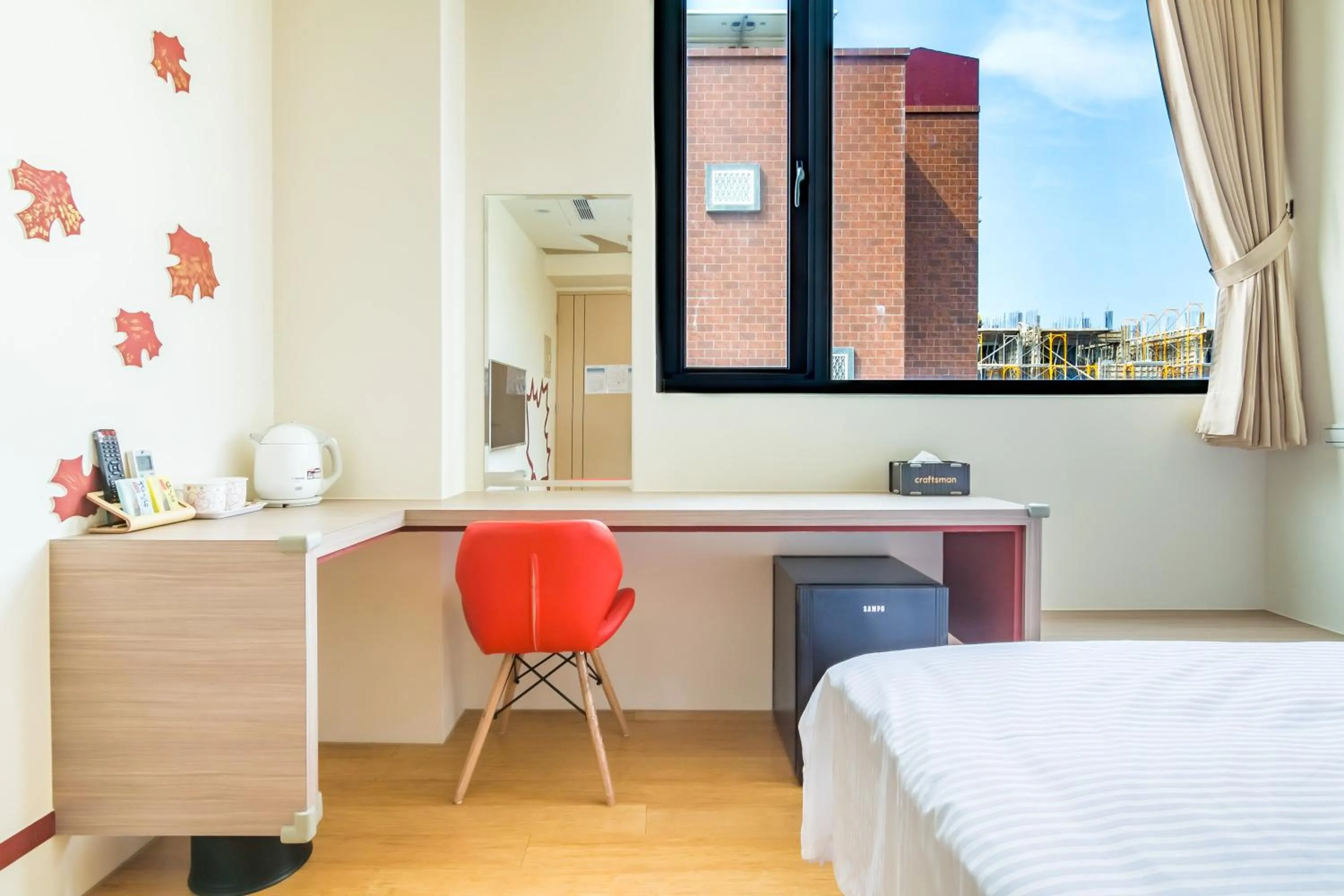 Decorative detail, Bed in CHEN FENG HOMESTAY