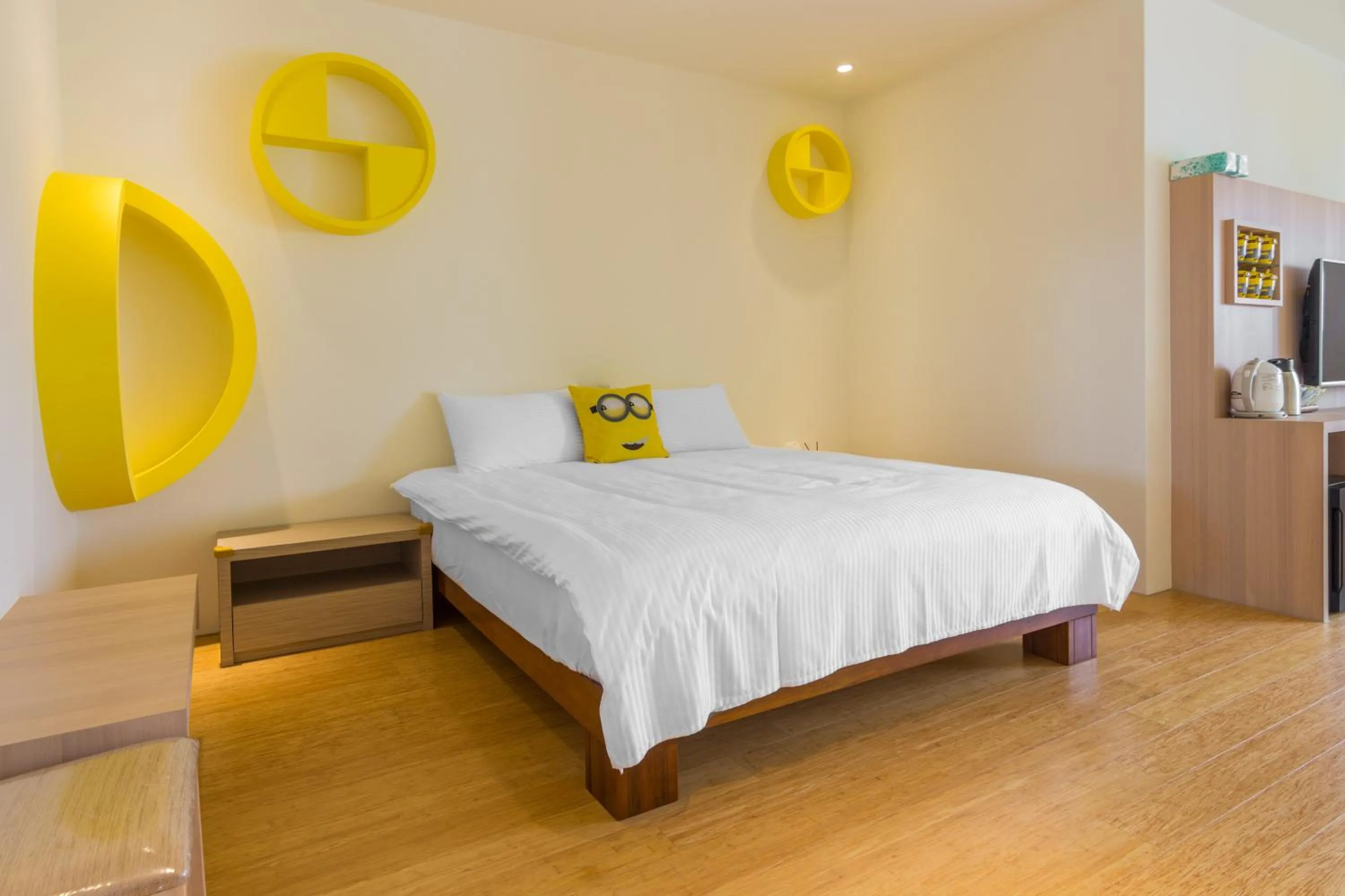 Decorative detail, Bed in CHEN FENG HOMESTAY