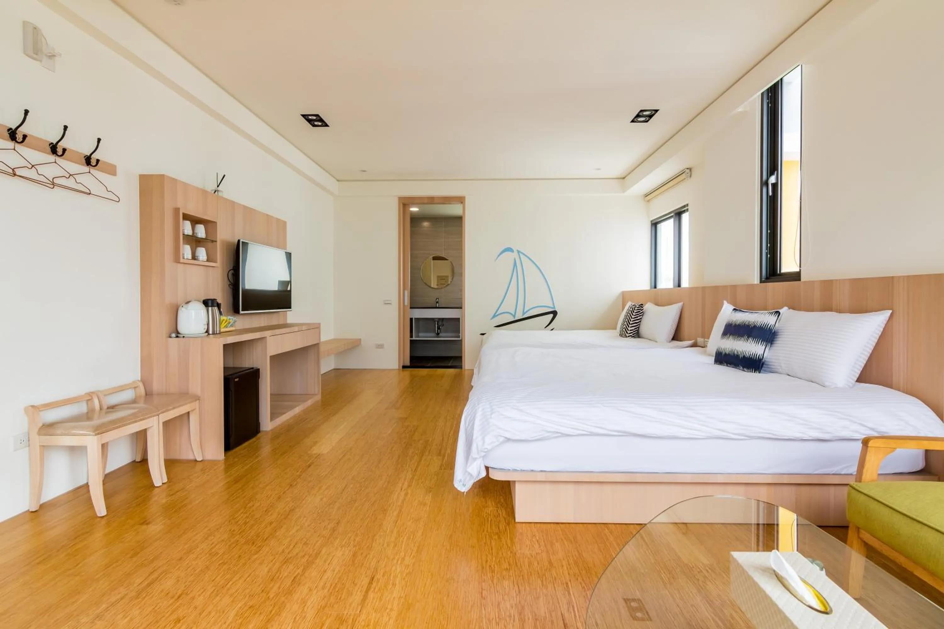 Decorative detail, Bed in CHEN FENG HOMESTAY