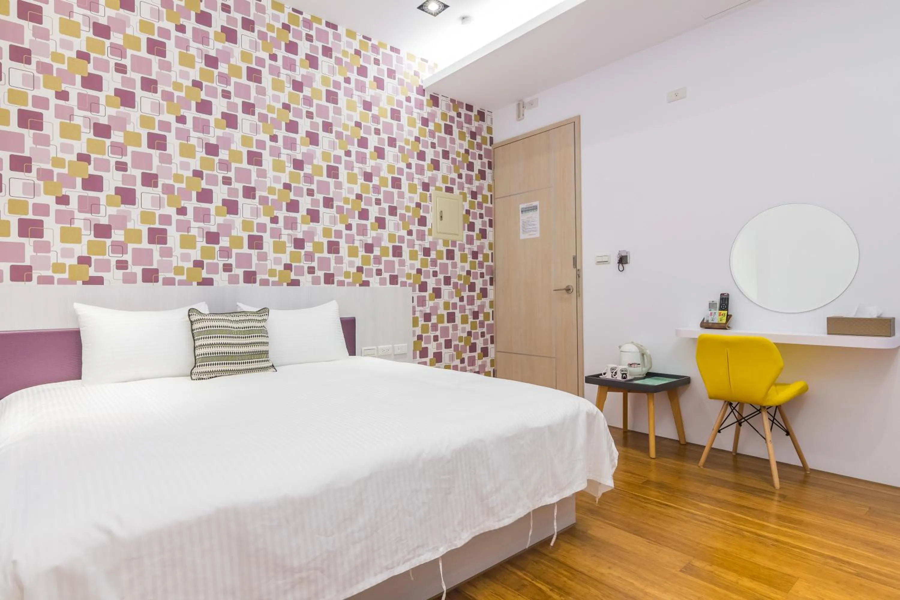 Decorative detail, Bed in CHEN FENG HOMESTAY