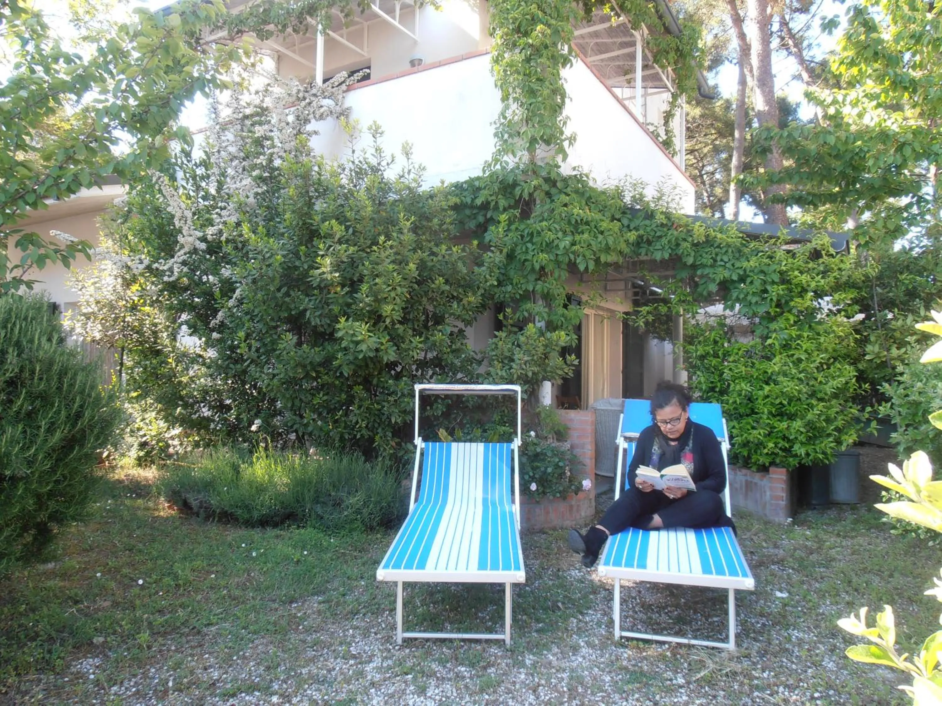 Garden in B&B Amici Miei