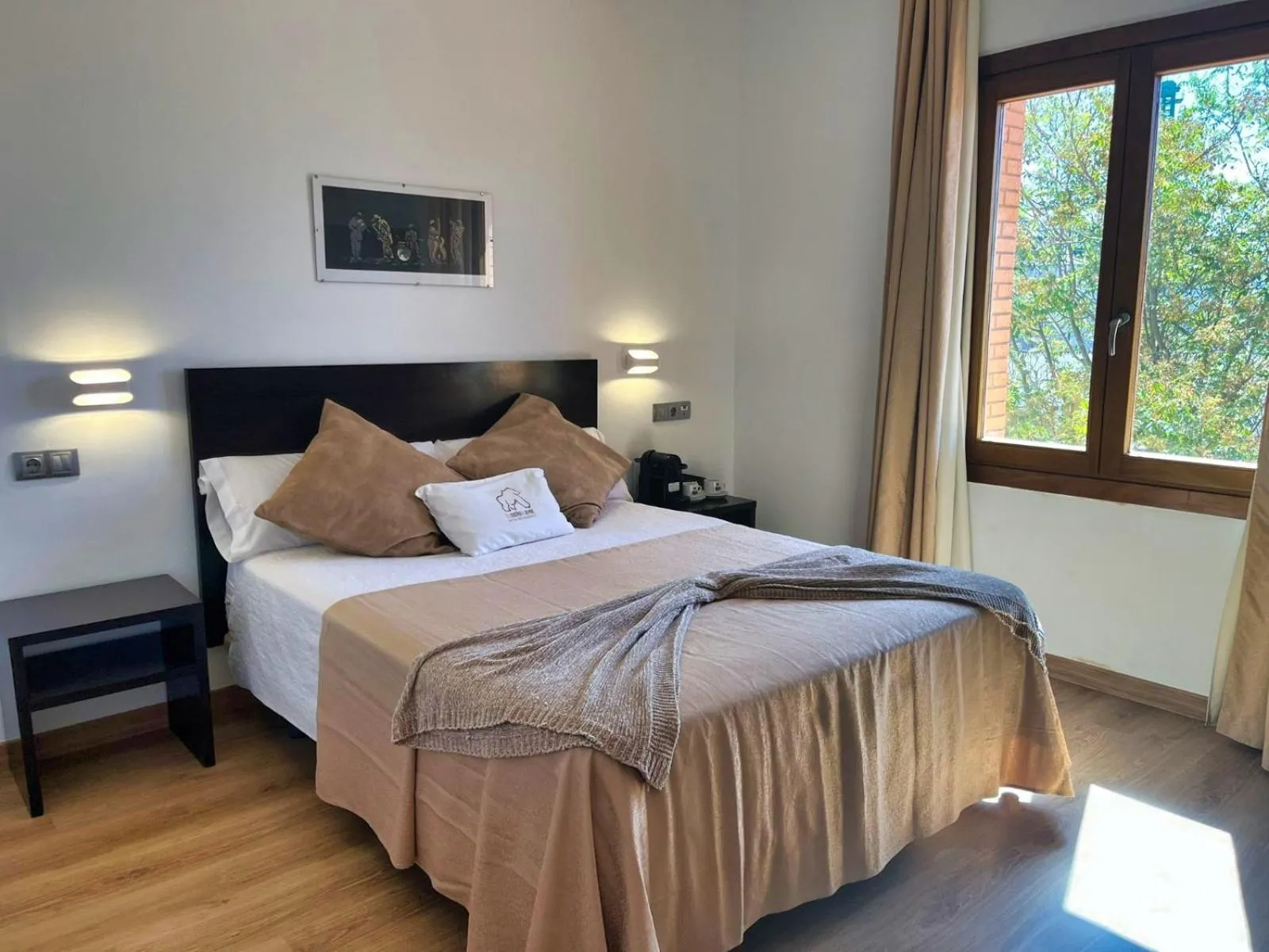 Bed in Hotel El Sueño de Jemik