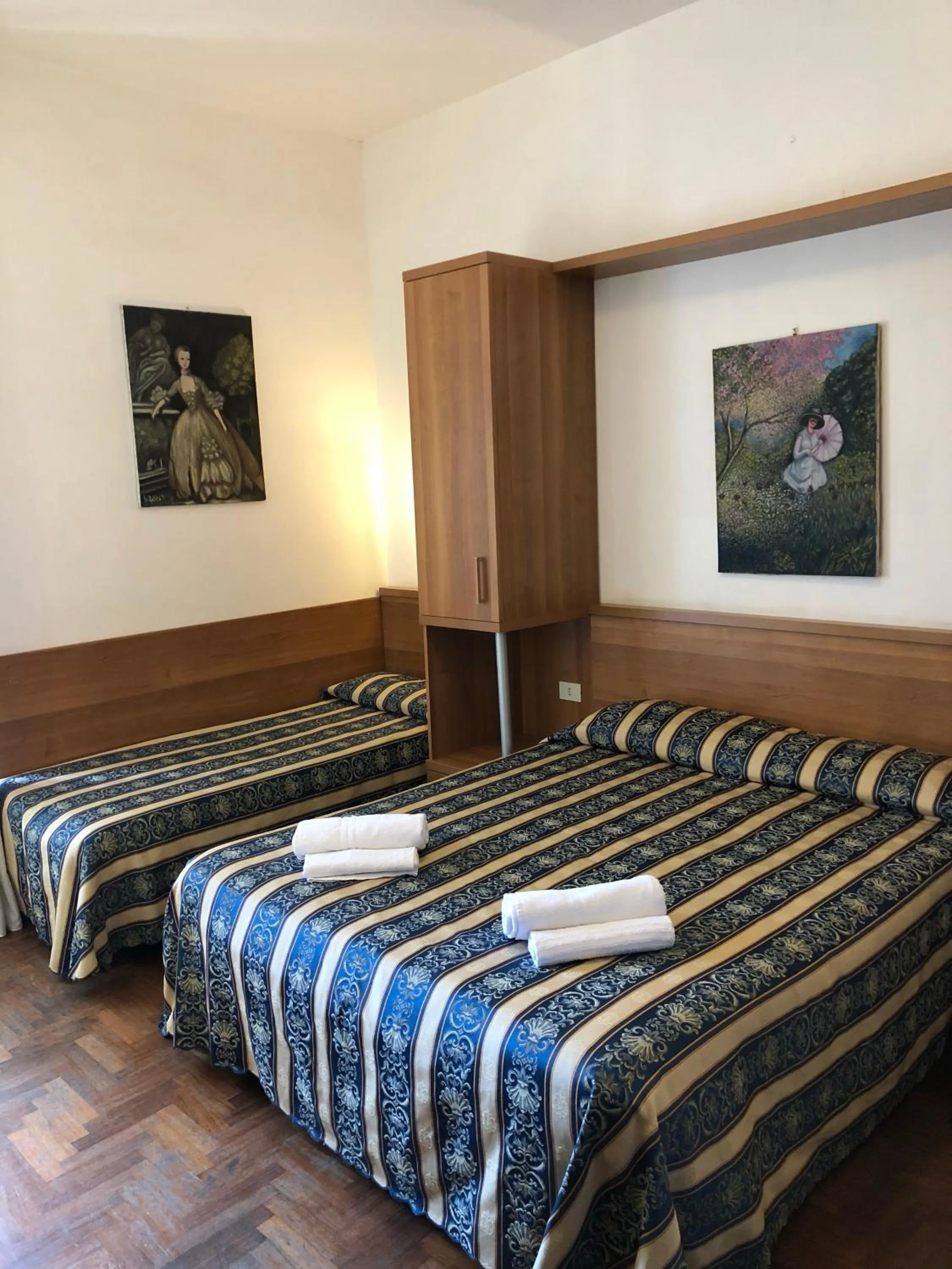 Bed in Hotel Bolognese