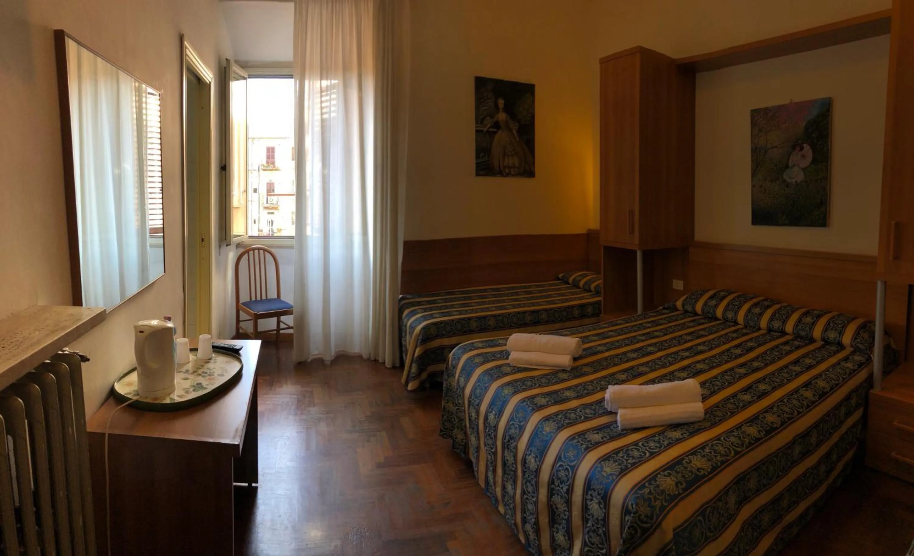 Bed in Hotel Bolognese