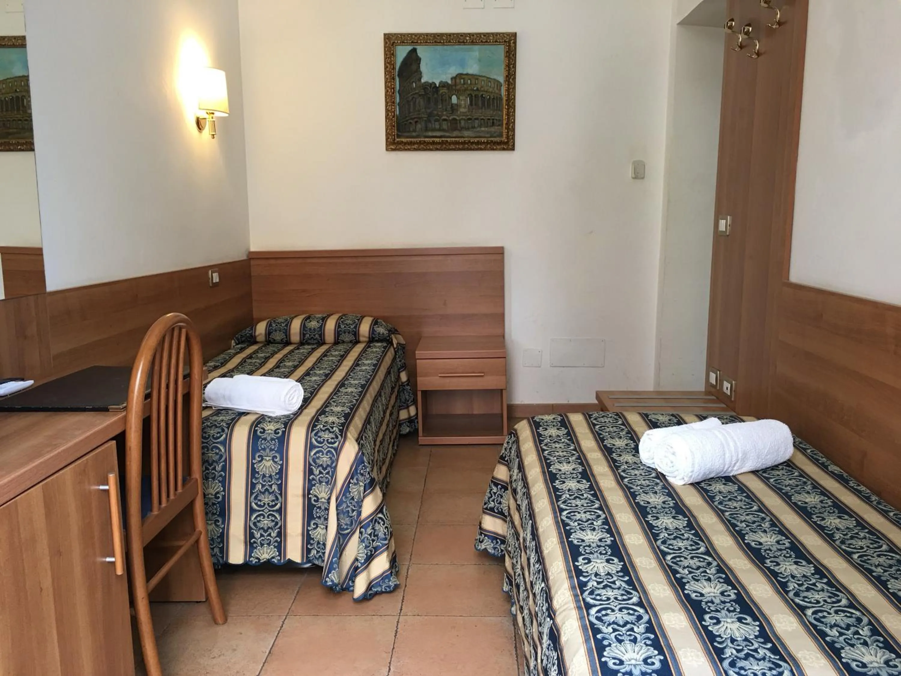 Bed in Hotel Bolognese