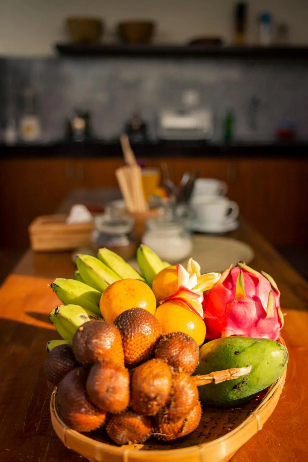 Communal kitchen in Umah Nugraha