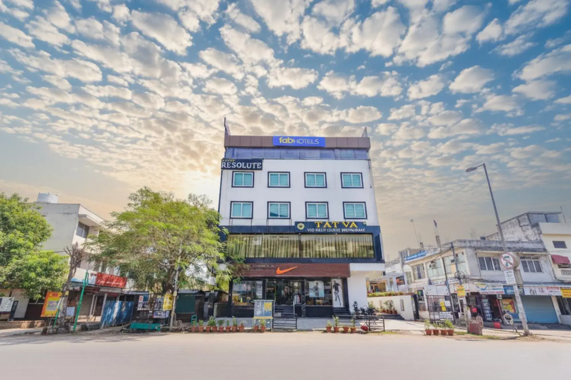 Property building in FabHotel Resolute Gopalpura Property building in FabHotel Resolute Gopalpura