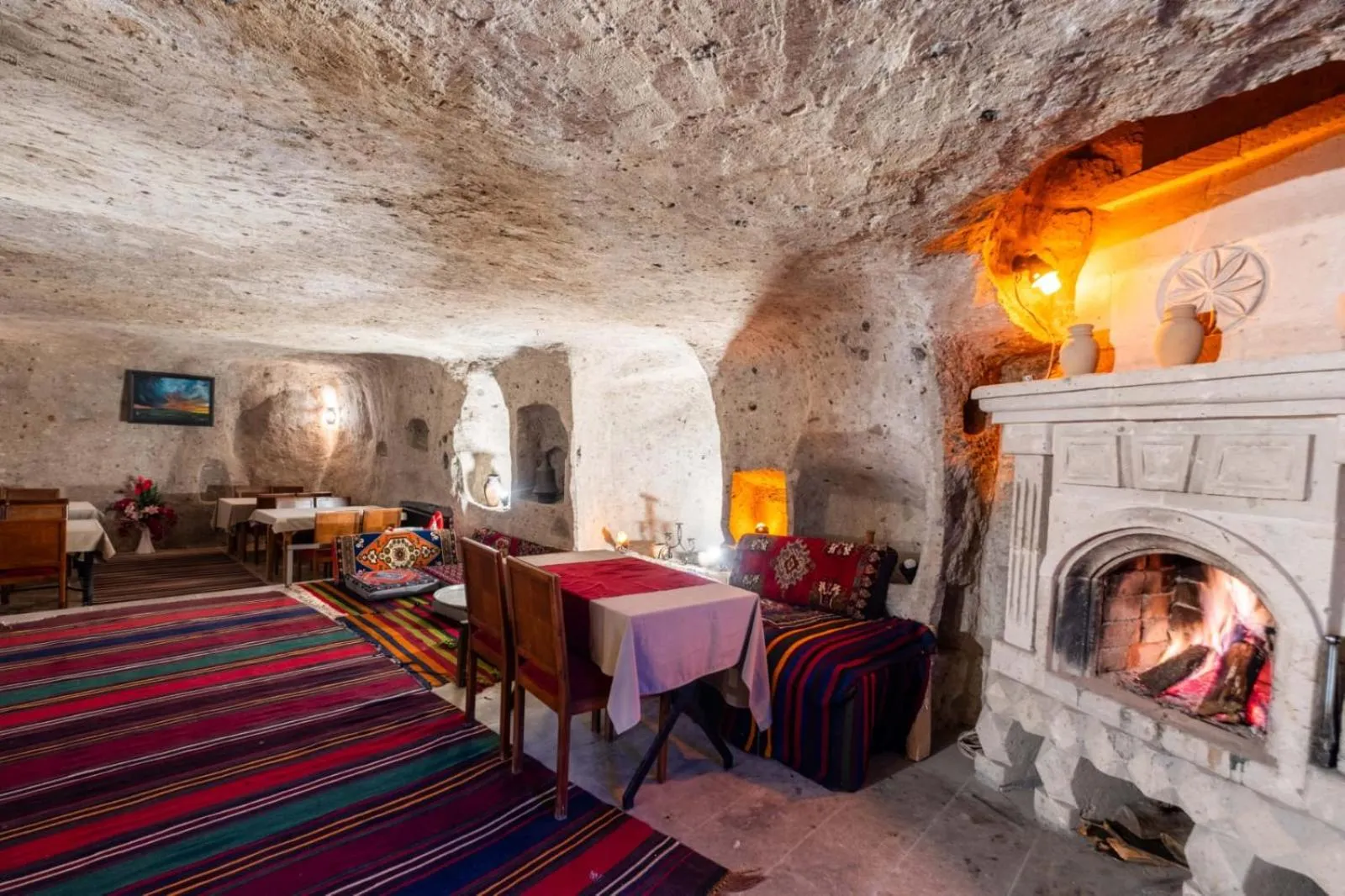 Lounge or bar in Kapadokya Ihlara Konaklari & Caves