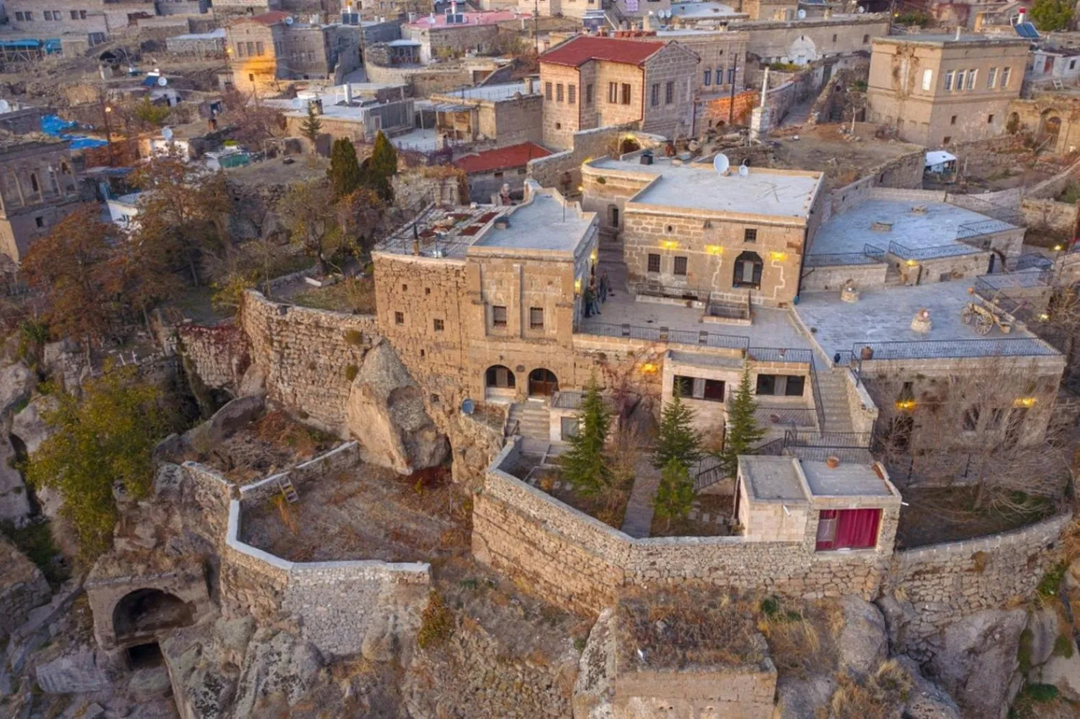 Bird's eye view in Kapadokya Ihlara Konaklari & Caves