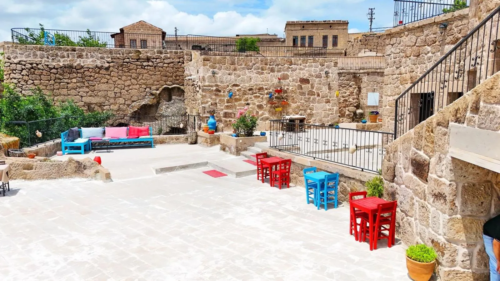 Patio in Kapadokya Ihlara Konaklari & Caves