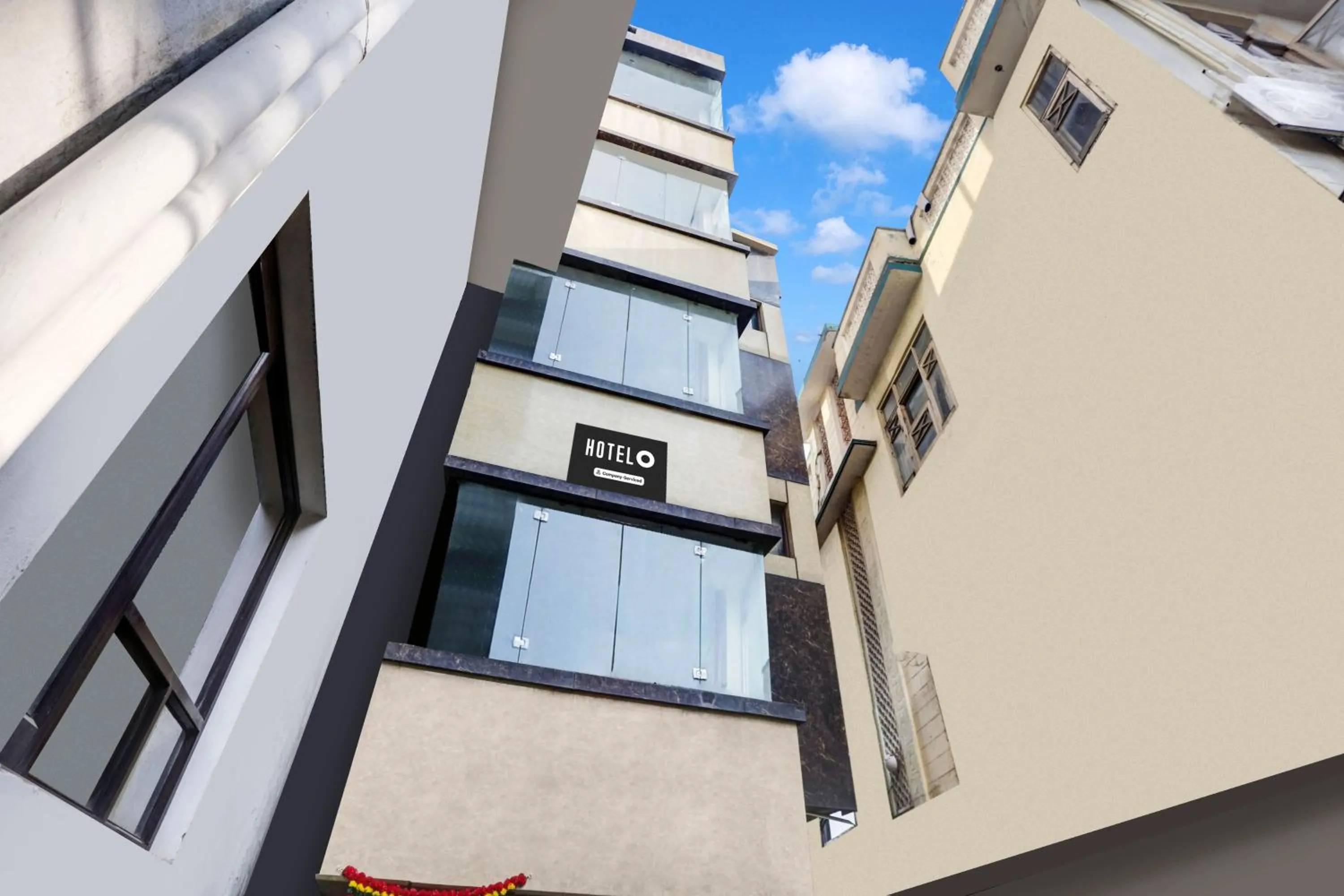 Facade/entrance in Hotel O Jammu Near Ragunath Bazaar Formerly GoodWill