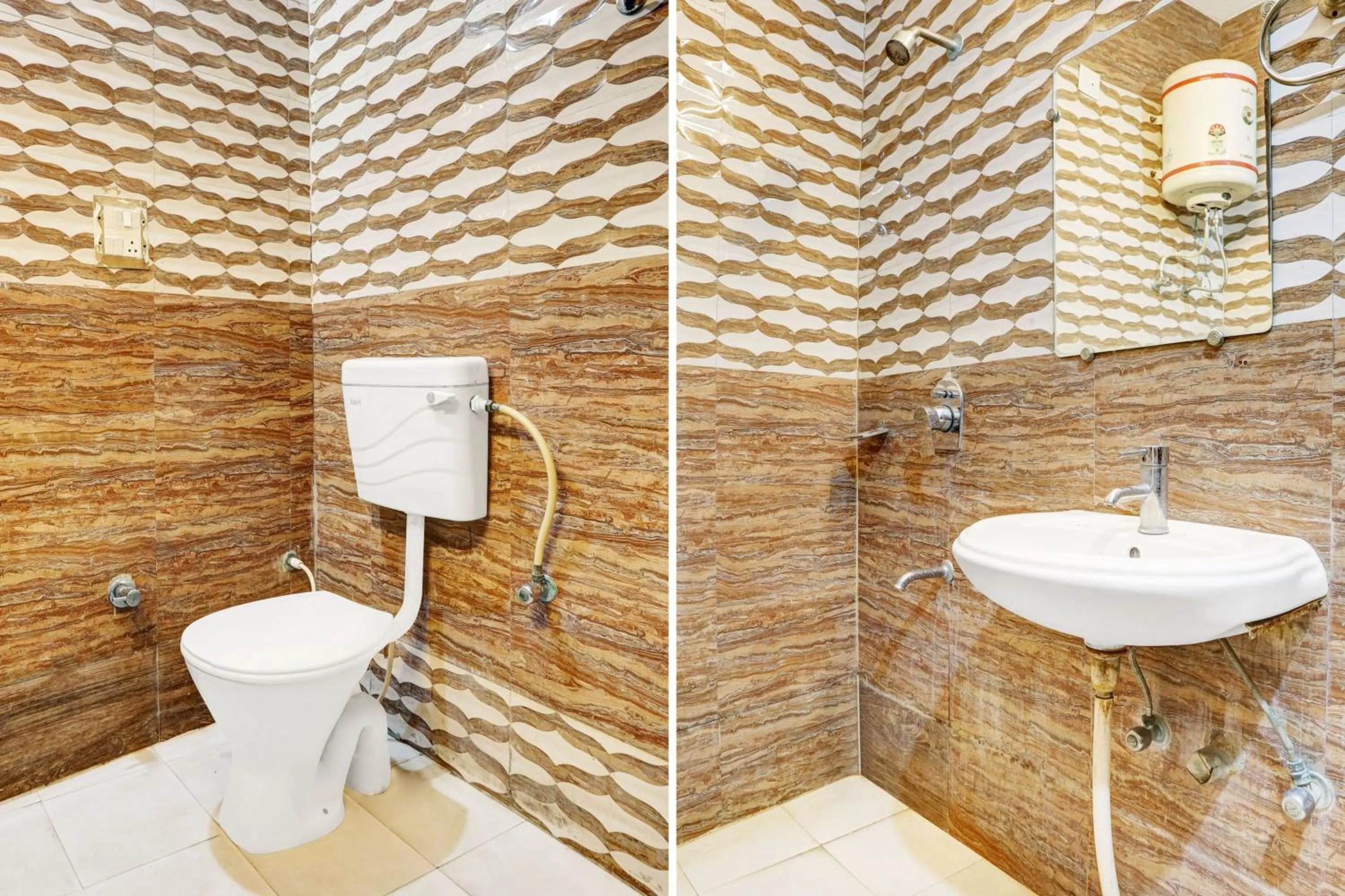 Bathroom in Hotel O Jammu Near Ragunath Bazaar Formerly GoodWill