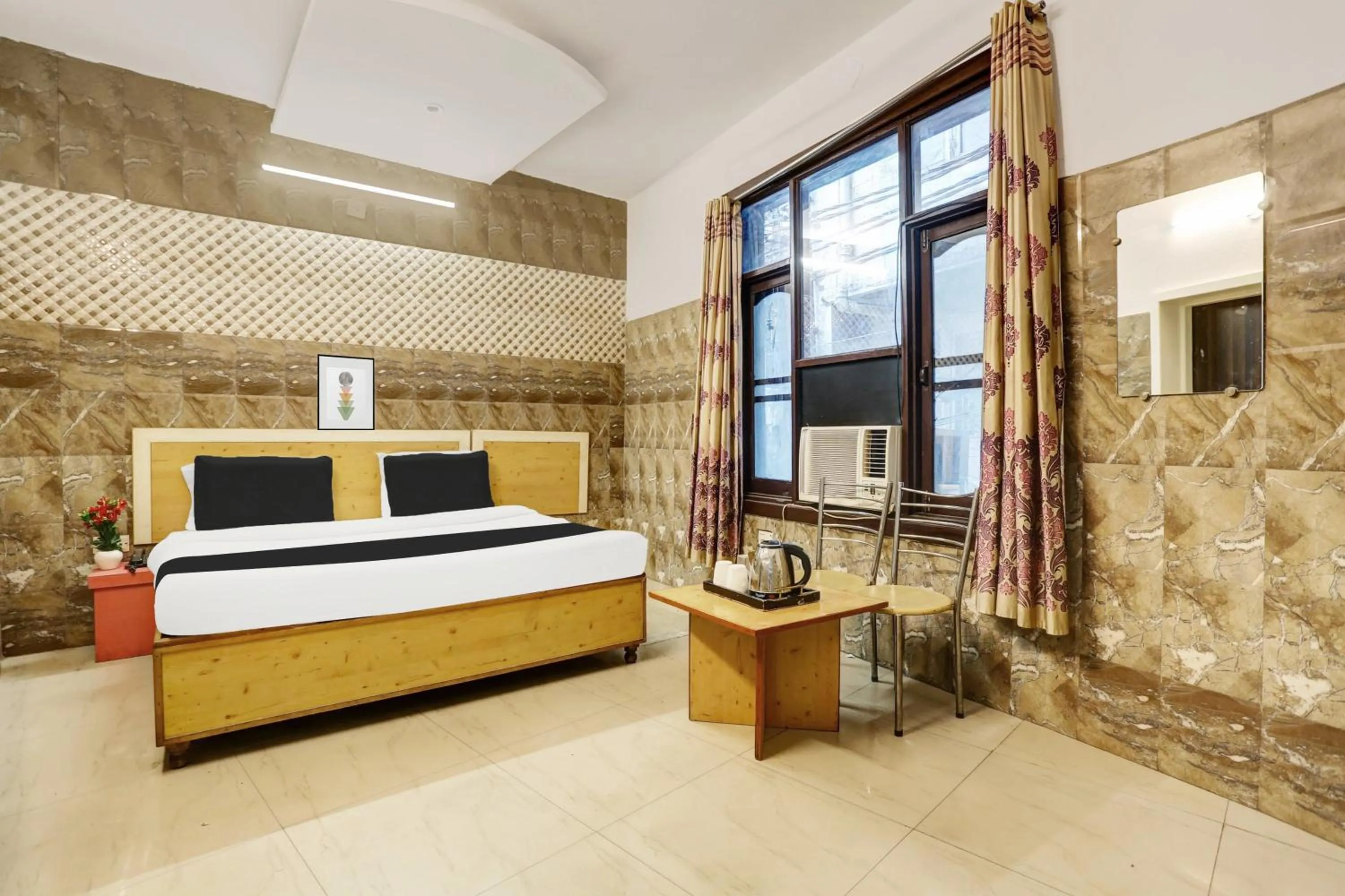 Bedroom, Bed in Hotel O Jammu Near Ragunath Bazaar Formerly GoodWill