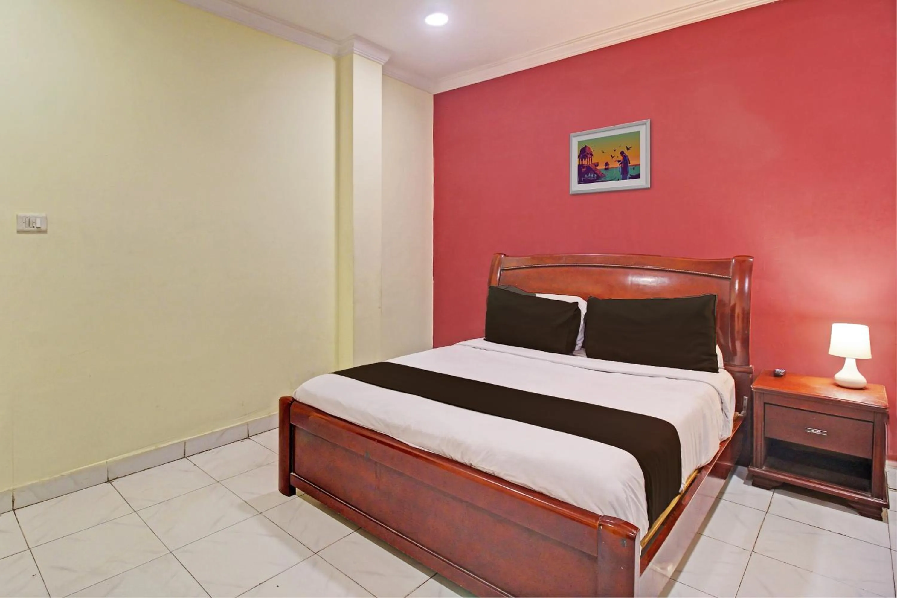 Bedroom, Bed in Hotel O Ruma Near Nampally Railway Station