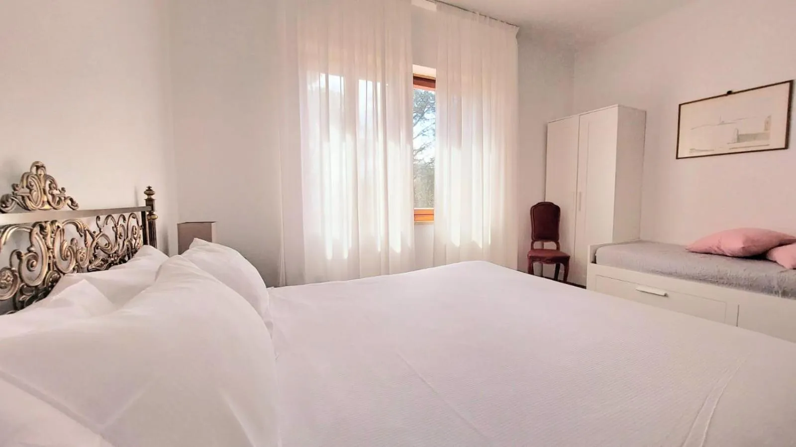 Bed in Villa Rilke Duino