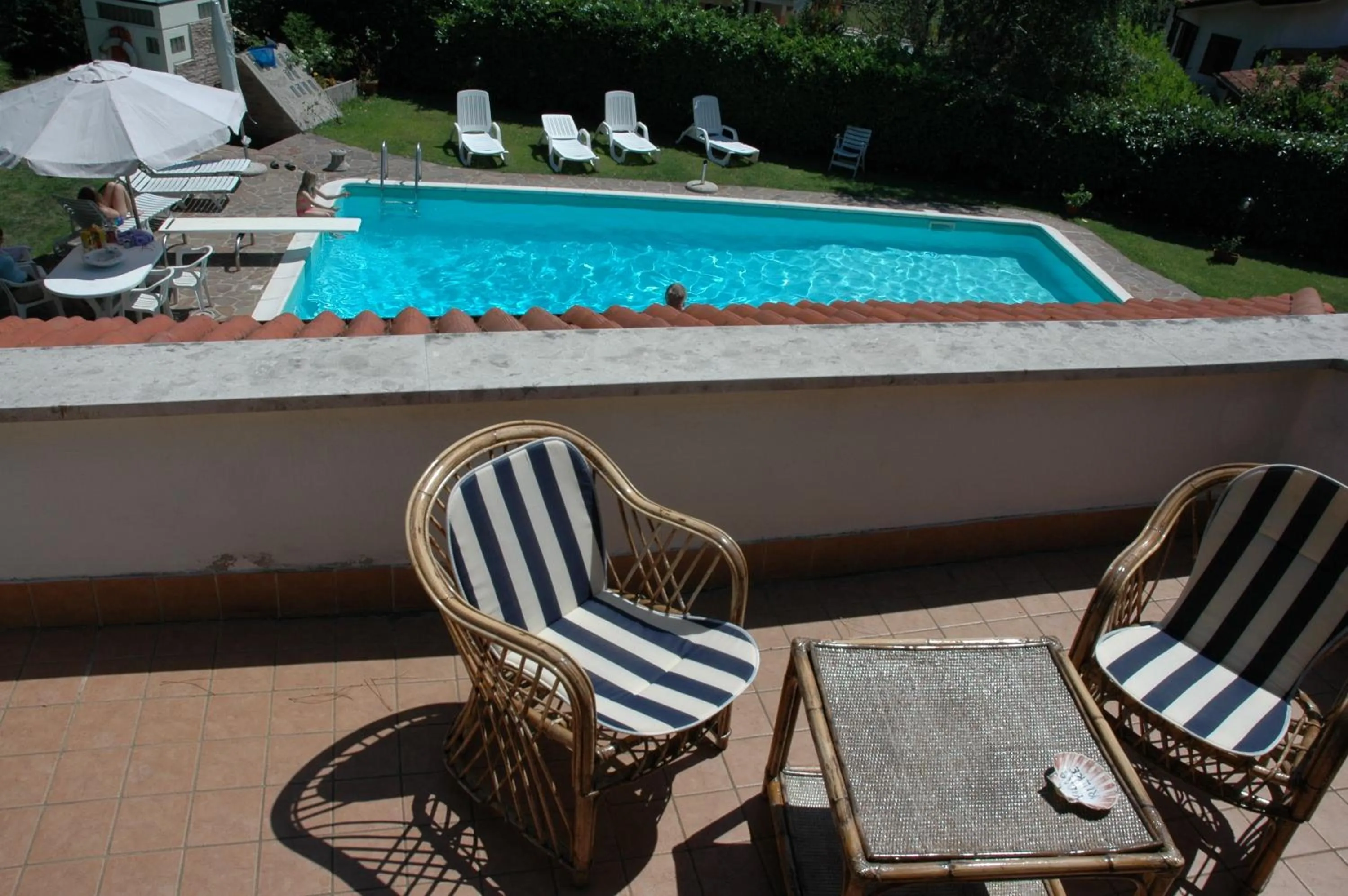 Balcony/Terrace in Villa Rilke Duino