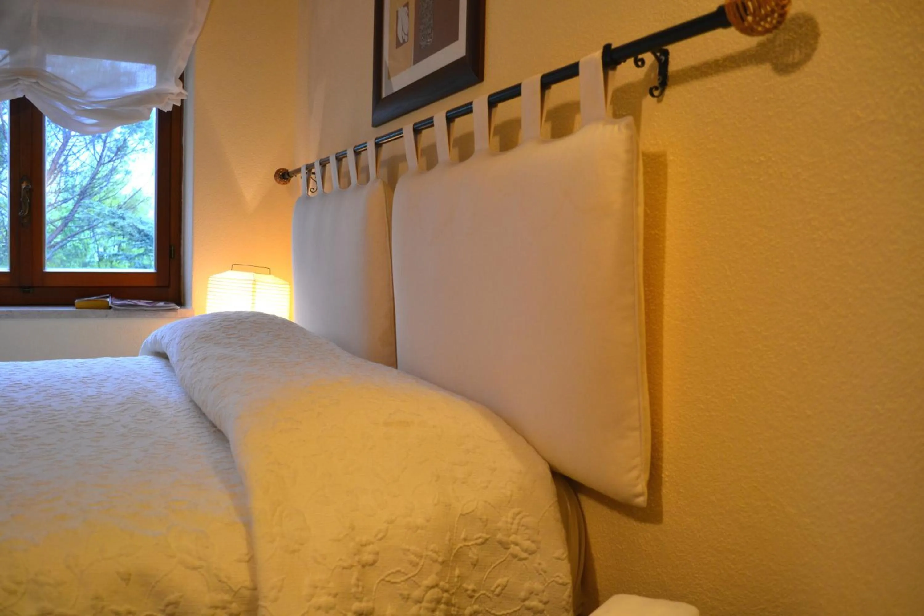 Bed in Villa Rilke Duino