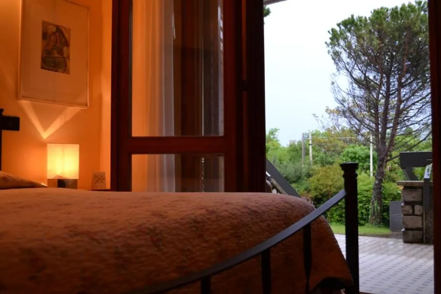 Bed in Villa Rilke Duino