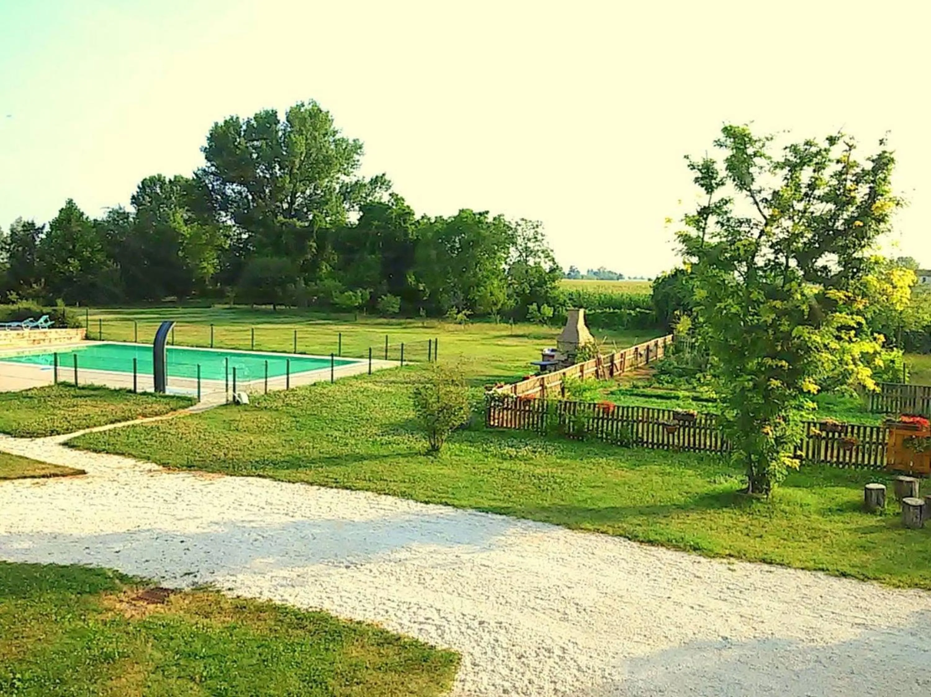 Garden in La Garzaga Turismo Rurale