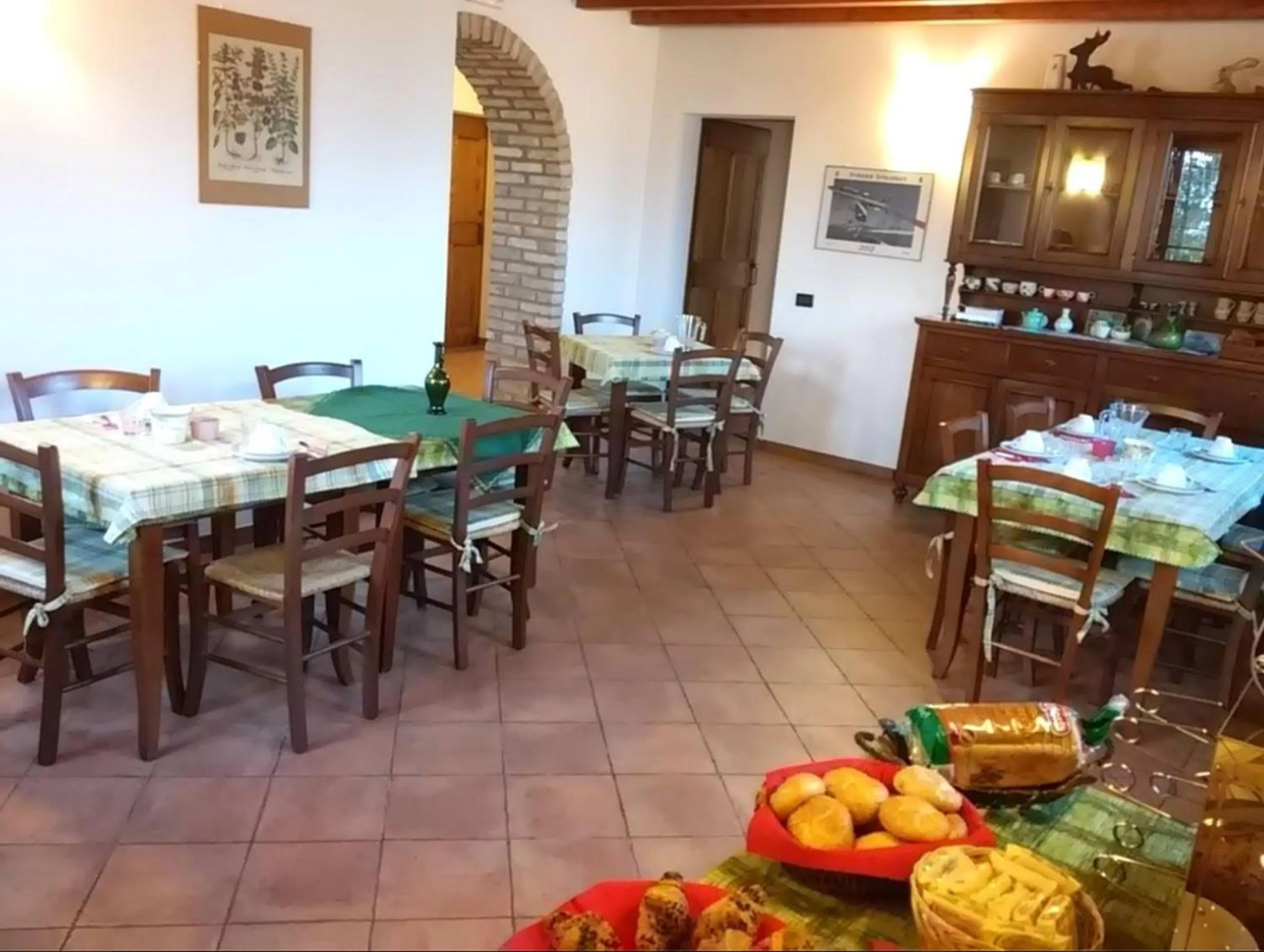 Food and drinks in La Garzaga Turismo Rurale