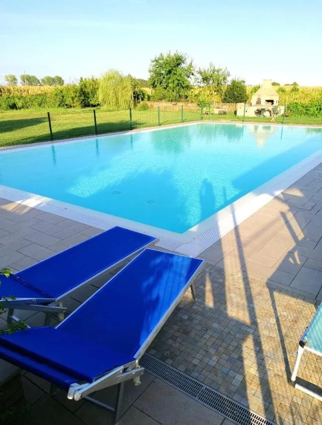 Garden view in La Garzaga Turismo Rurale