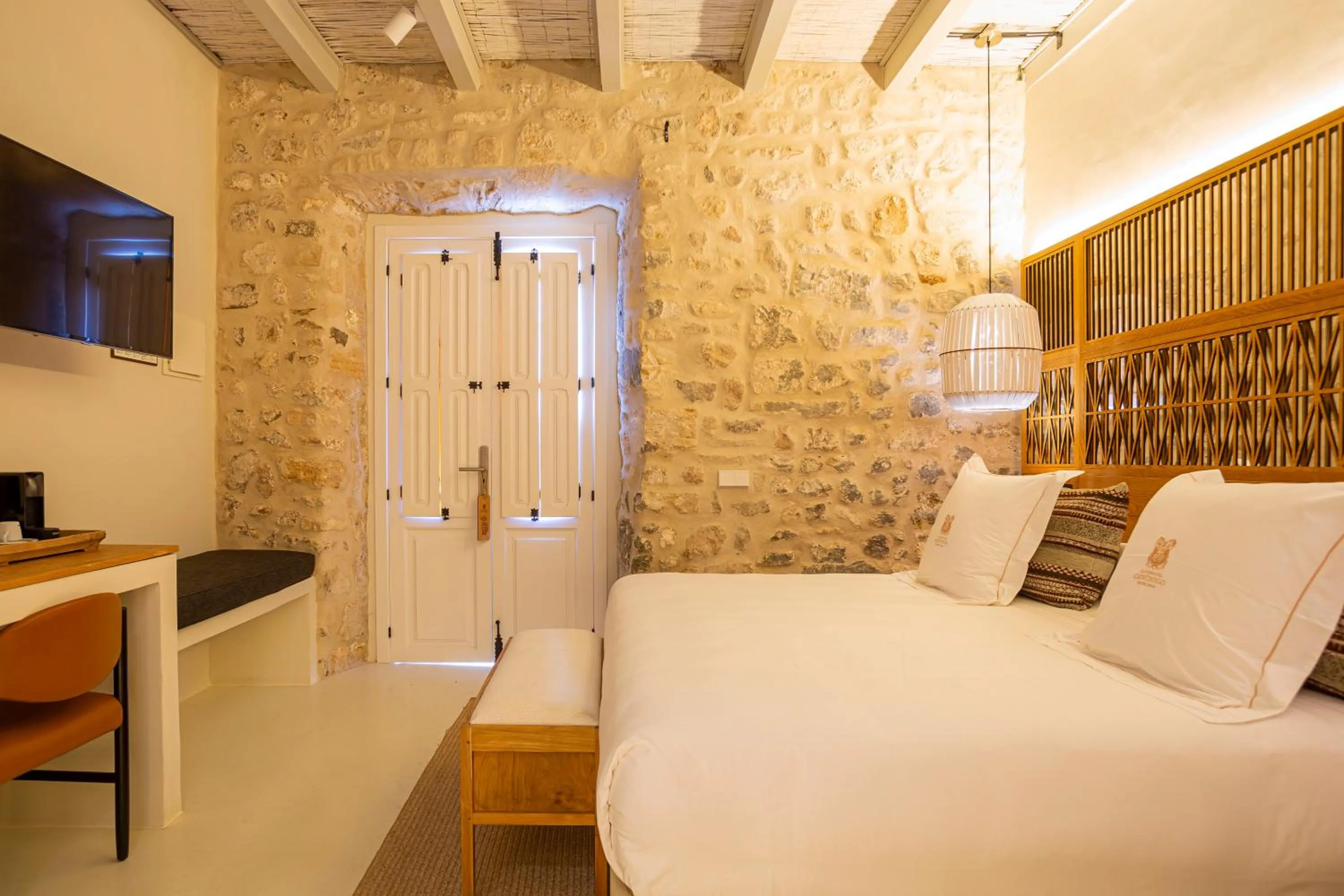 Photo of the whole room, Bed in Hotel La Torre del Canonigo - Small Luxury Hotels