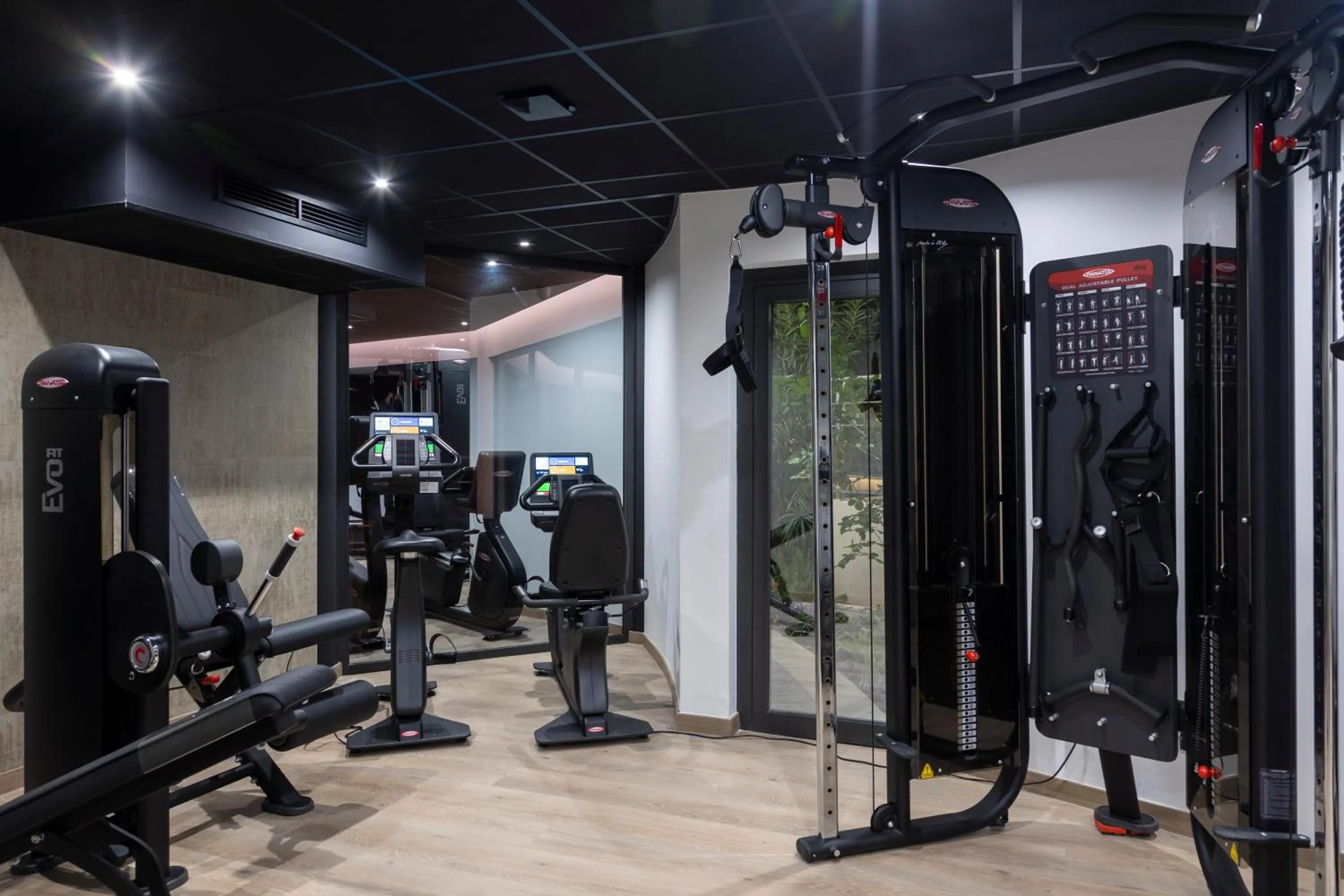 Fitness centre/facilities in Hotel L'Acquale