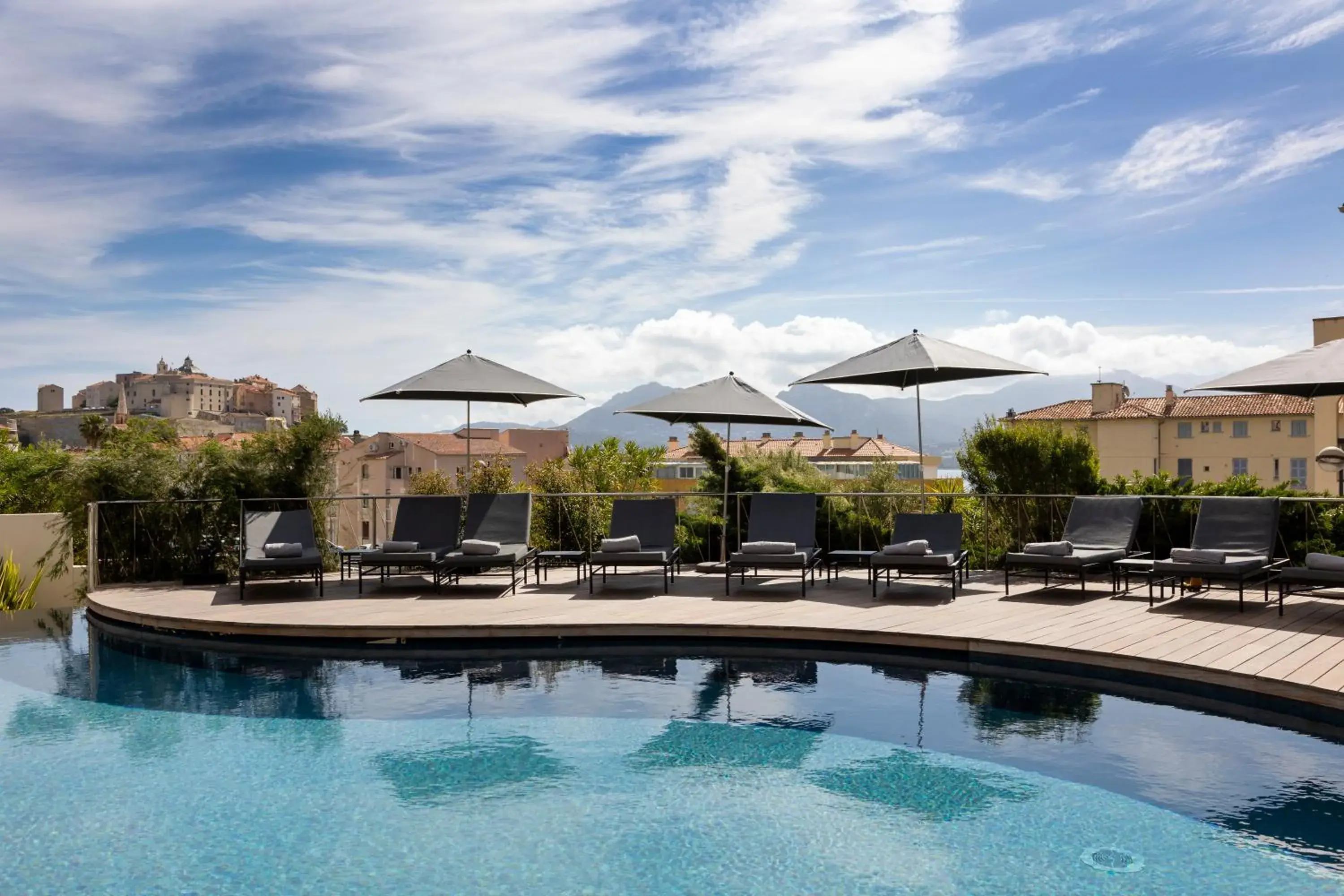Swimming pool in Hotel L'Acquale Swimming pool in Hotel L'Acquale