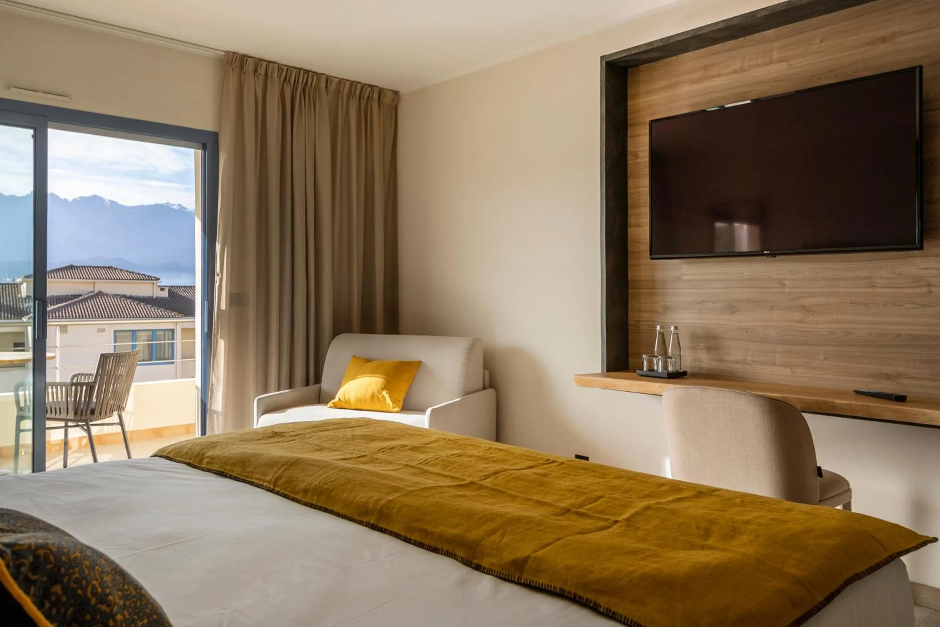 Bedroom, Bed in Hotel L'Acquale