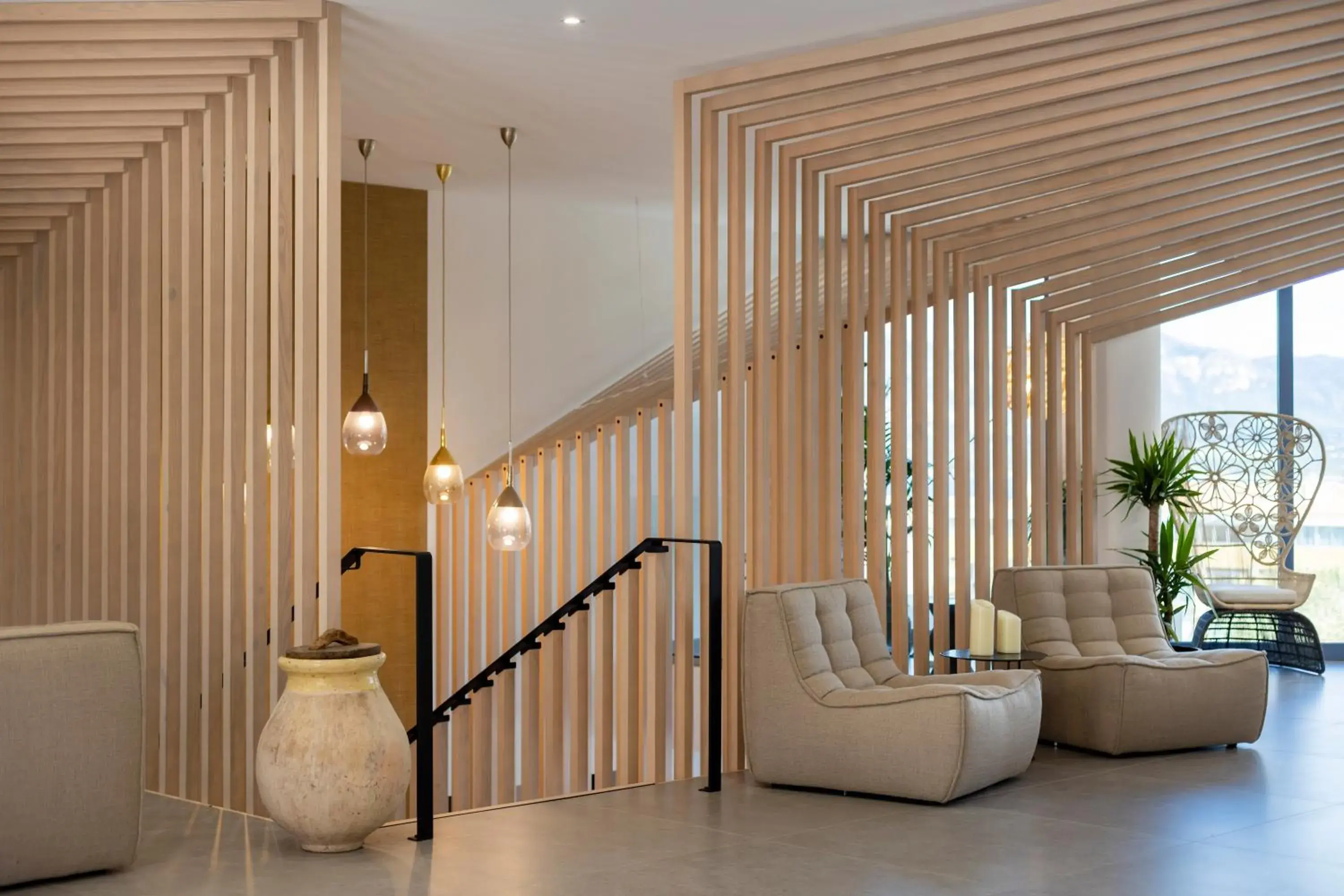 Lobby or reception in Hotel L'Acquale Lobby or reception in Hotel L'Acquale