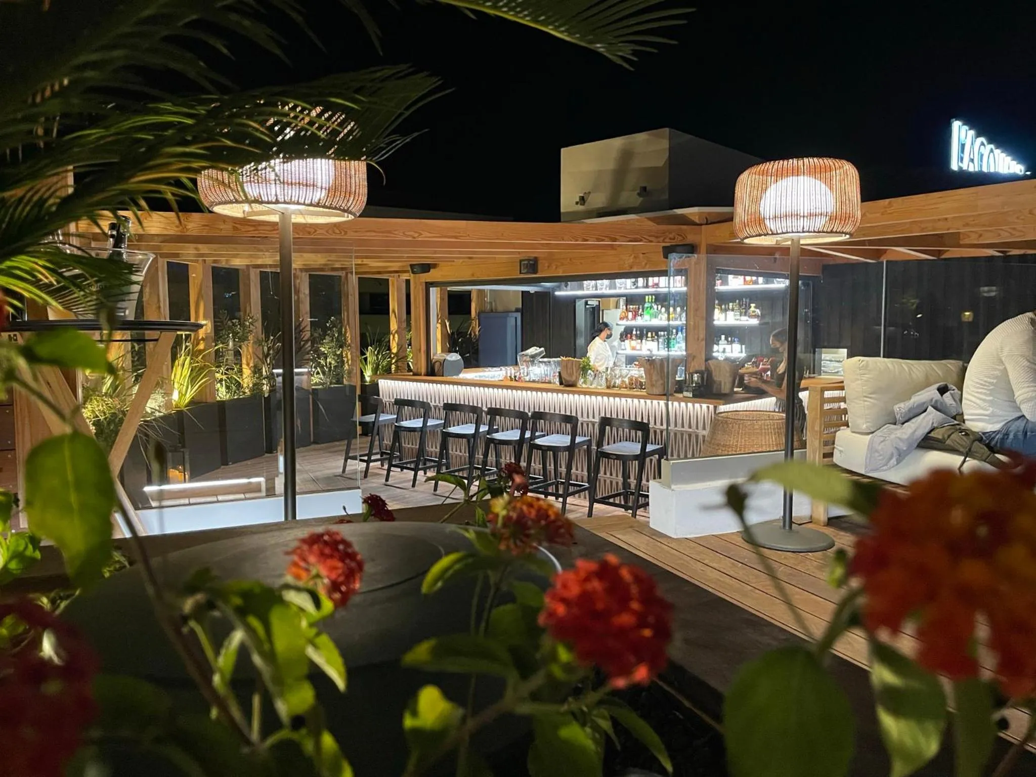 Patio in Hotel L'Acquale