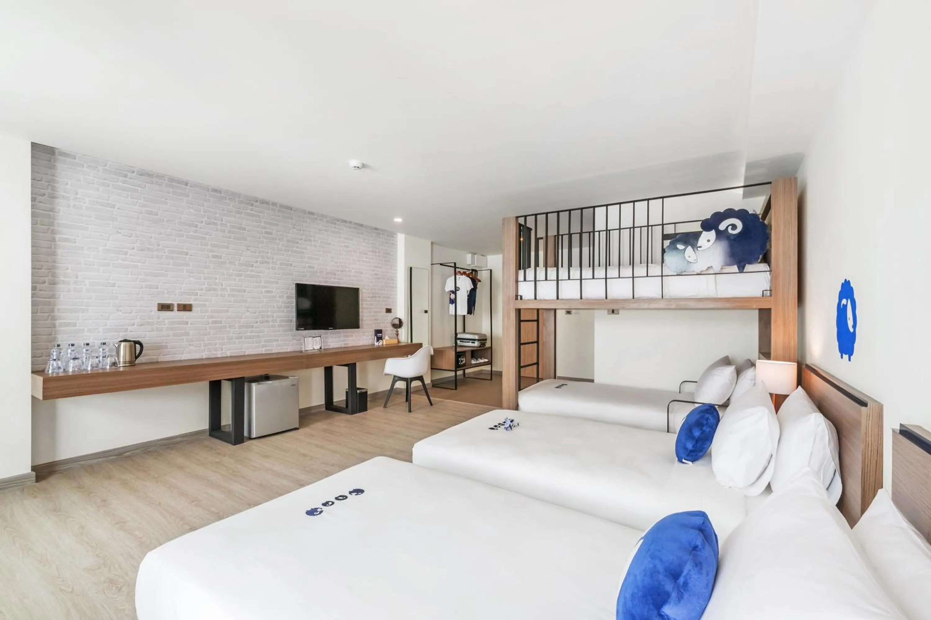 Bedroom, Bed in Kokotel Chiang Mai Nimman