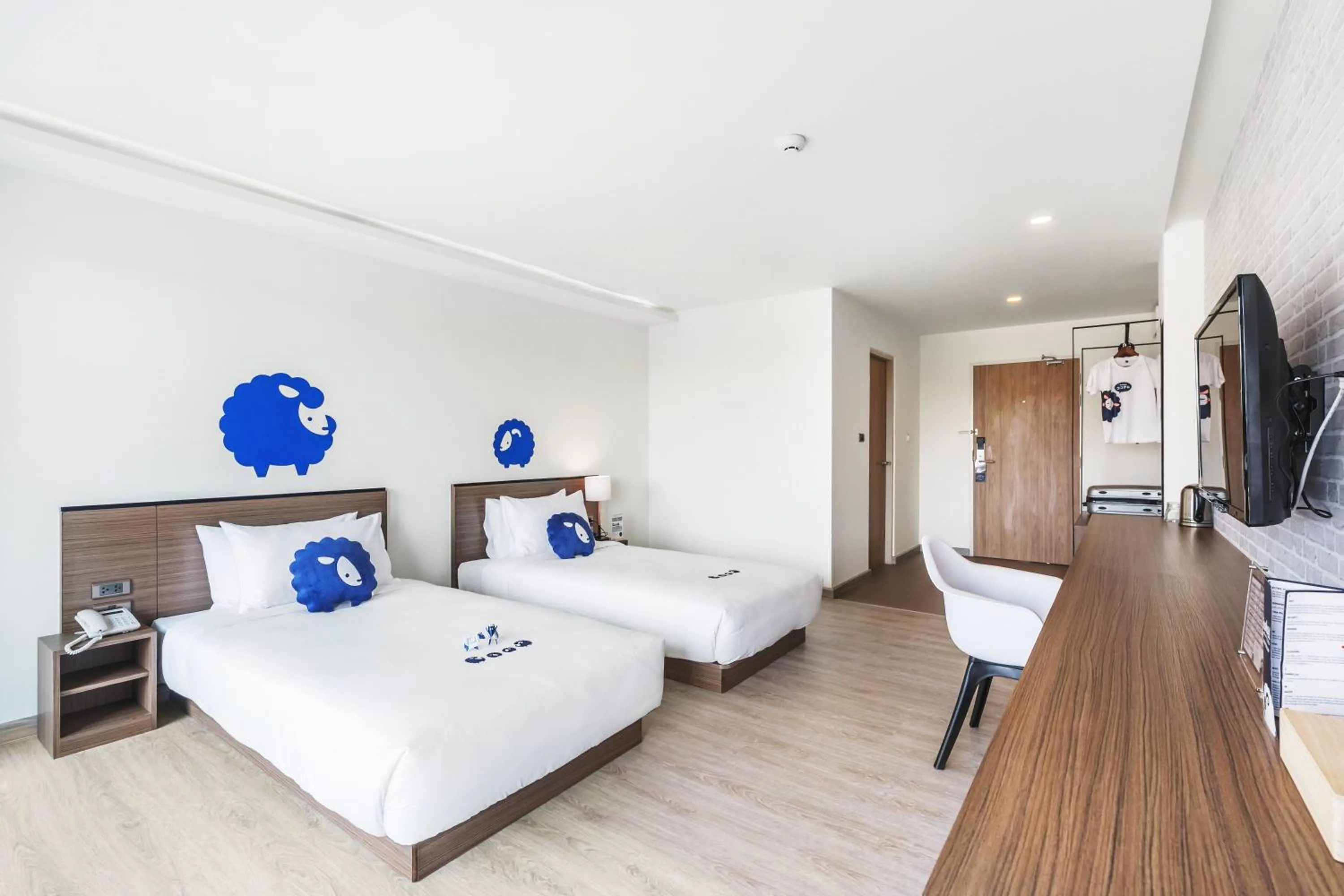 Bedroom, Bed in Kokotel Chiang Mai Nimman