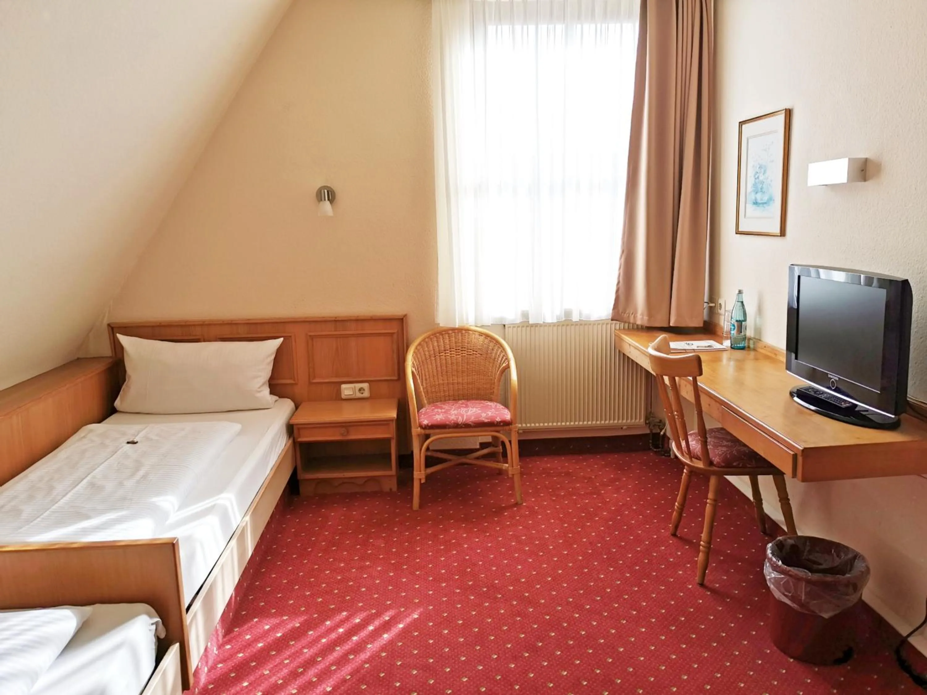 Photo of the whole room, Bed in Landhotel Ölmühle