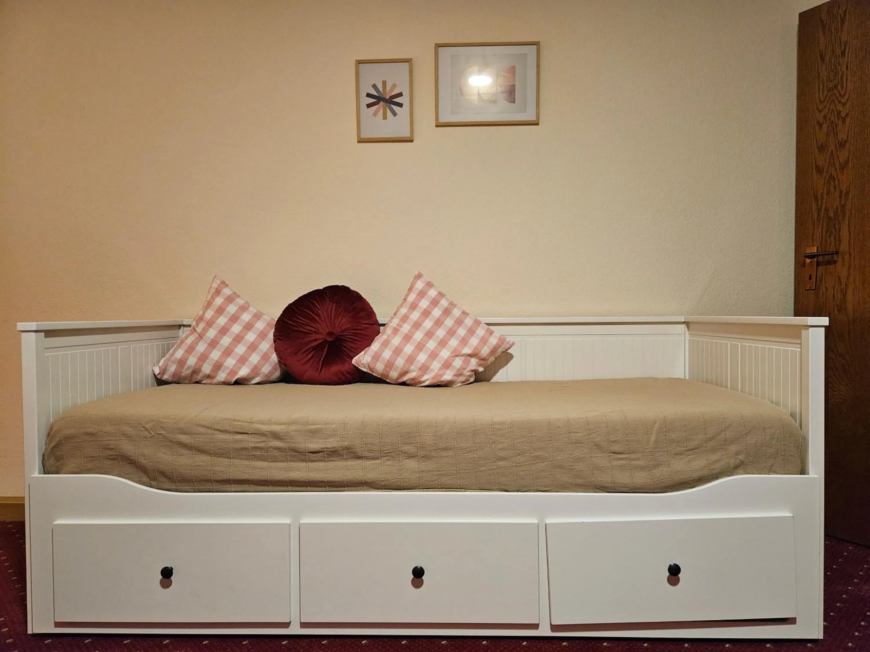 Photo of the whole room, Bed in Landhotel Ölmühle