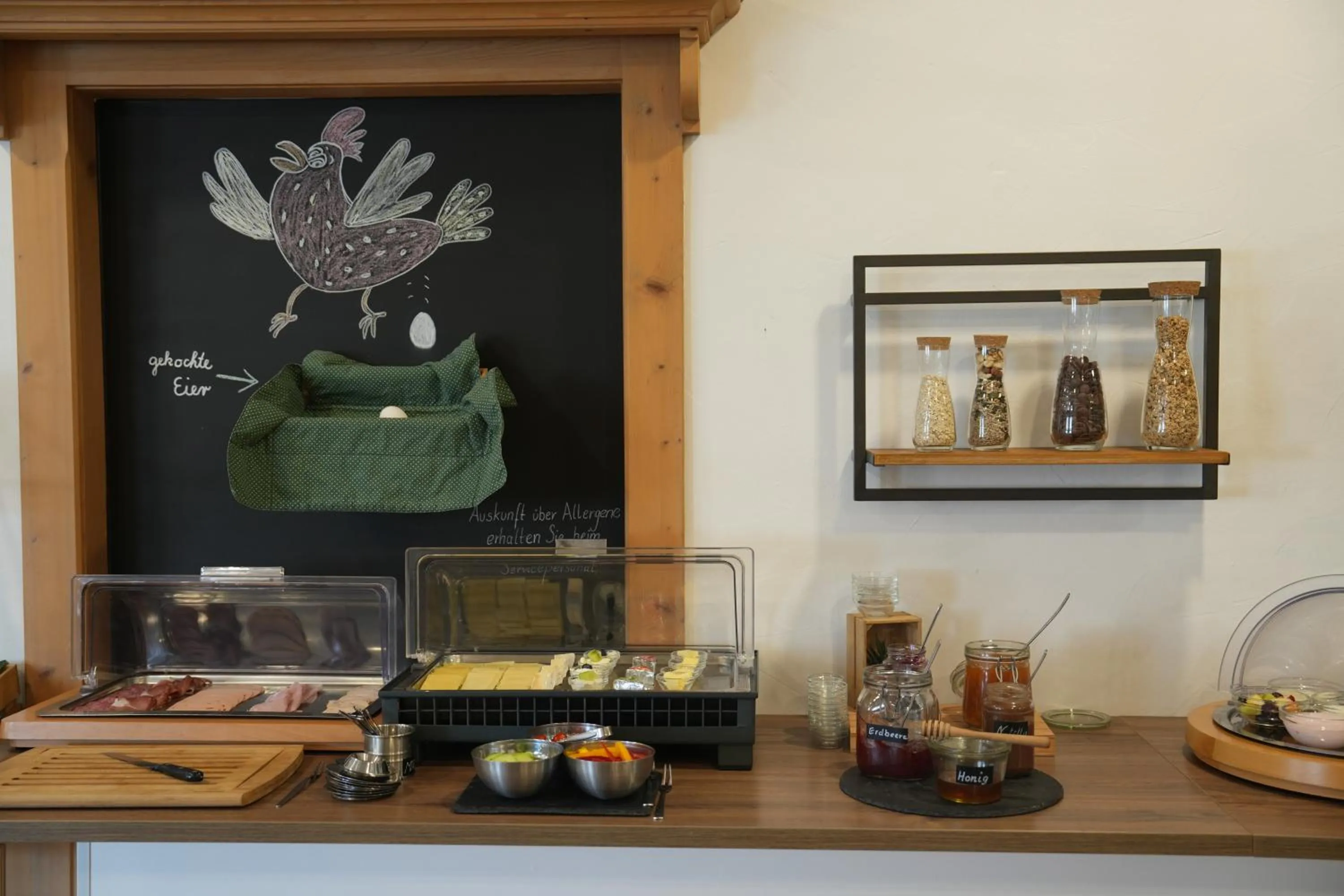 Buffet breakfast in Landhotel Ölmühle