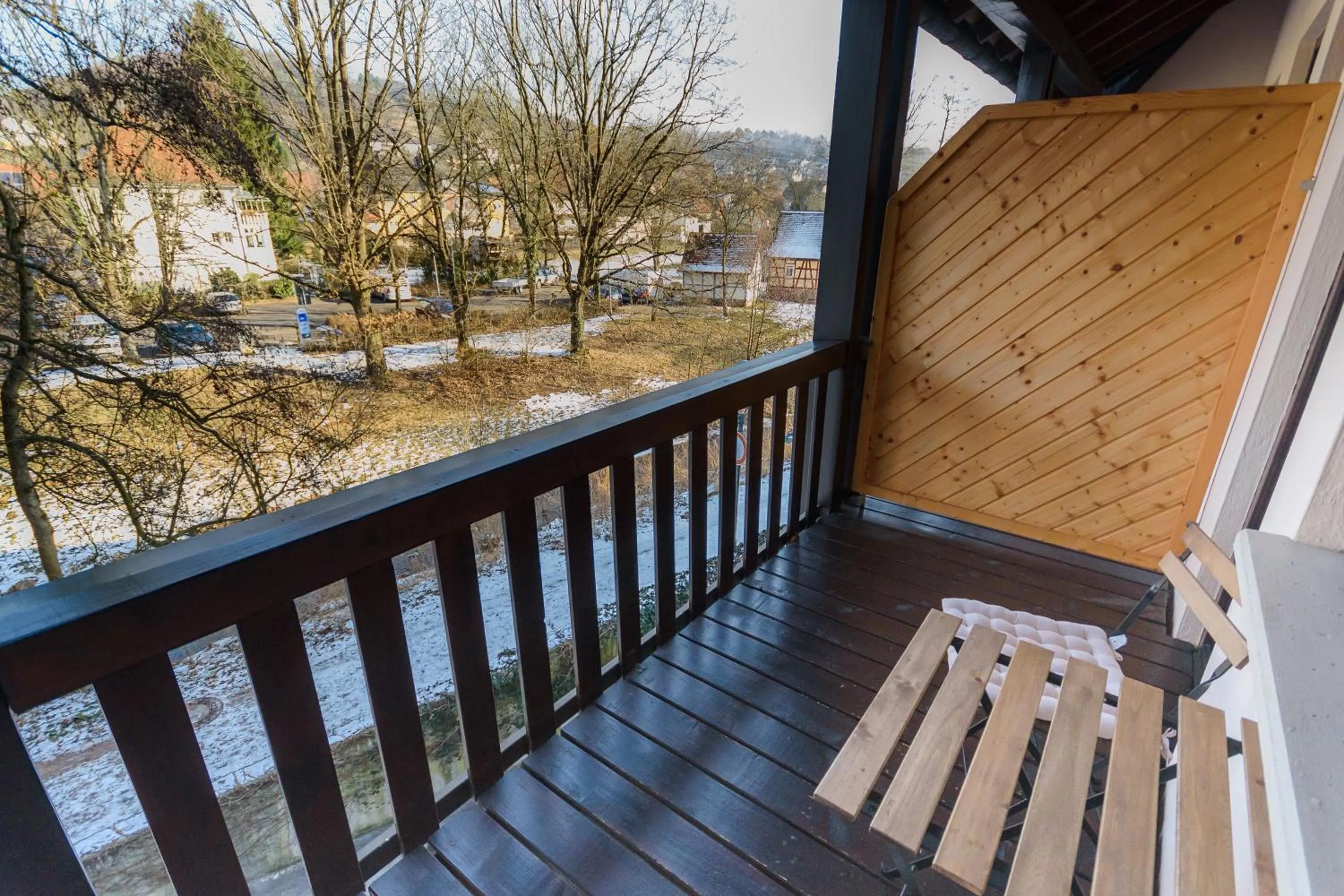 Balcony/Terrace in Landhotel Ölmühle