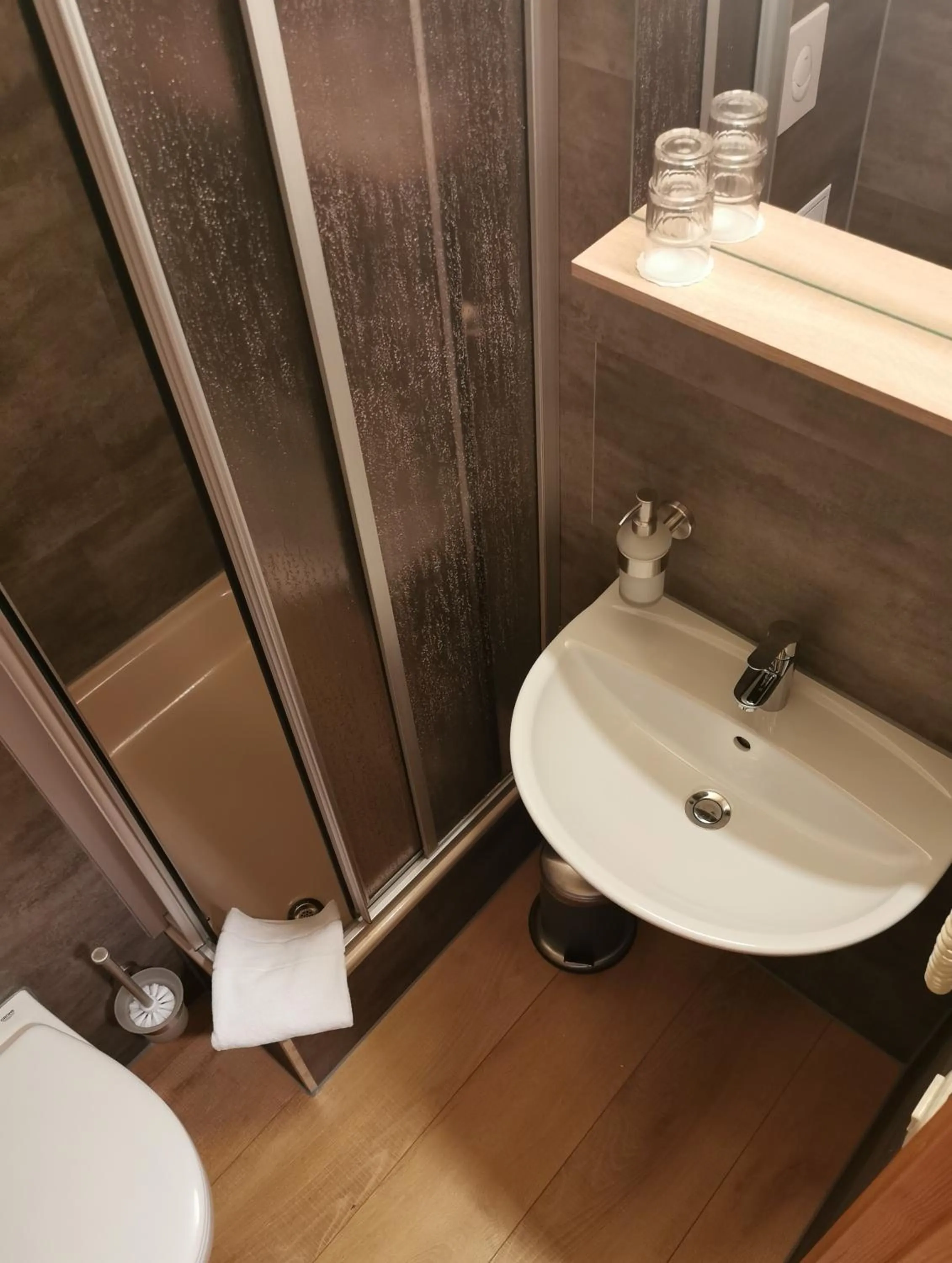 Bathroom in Landhotel Ölmühle