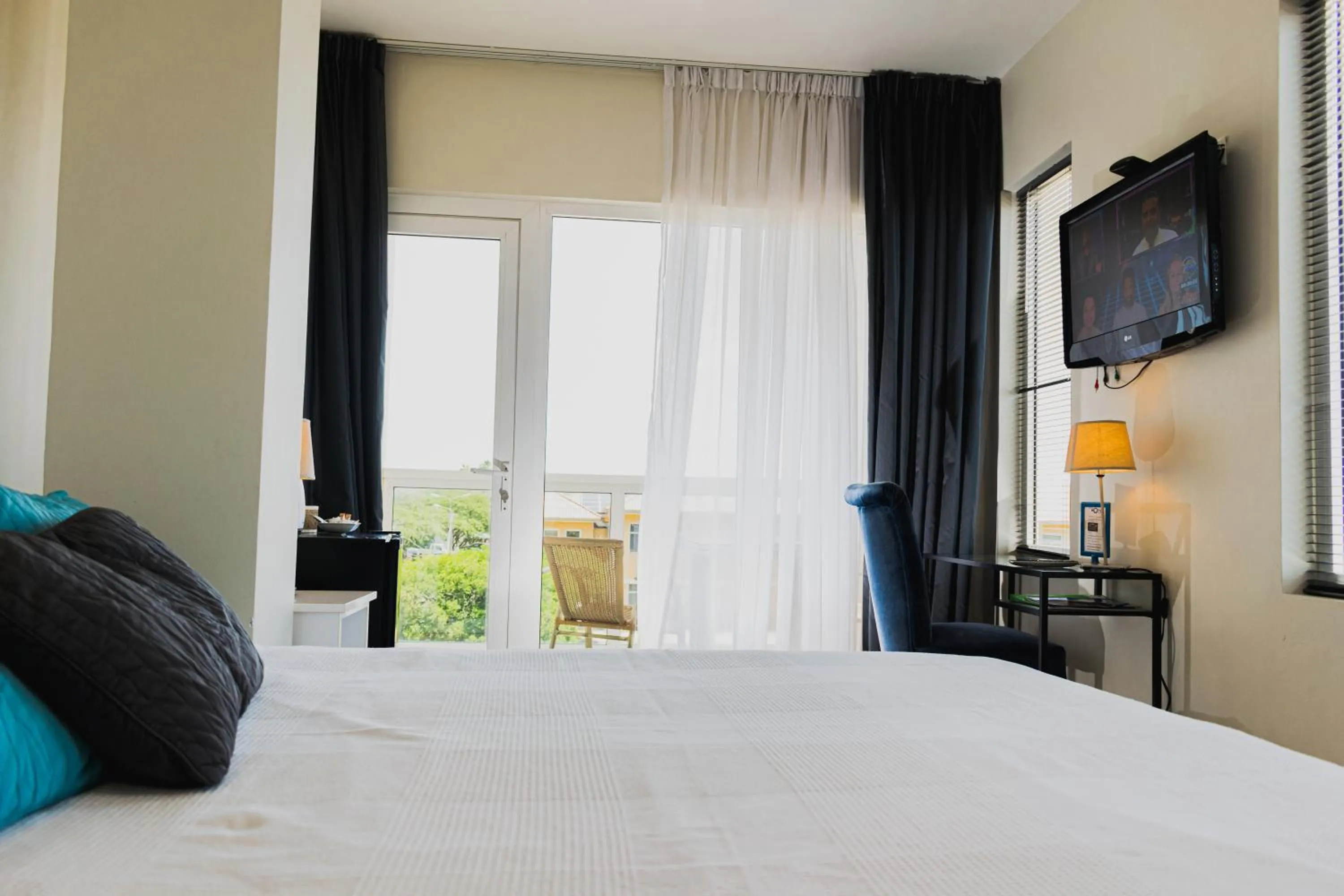 Bed in Central Hotel Bonaire