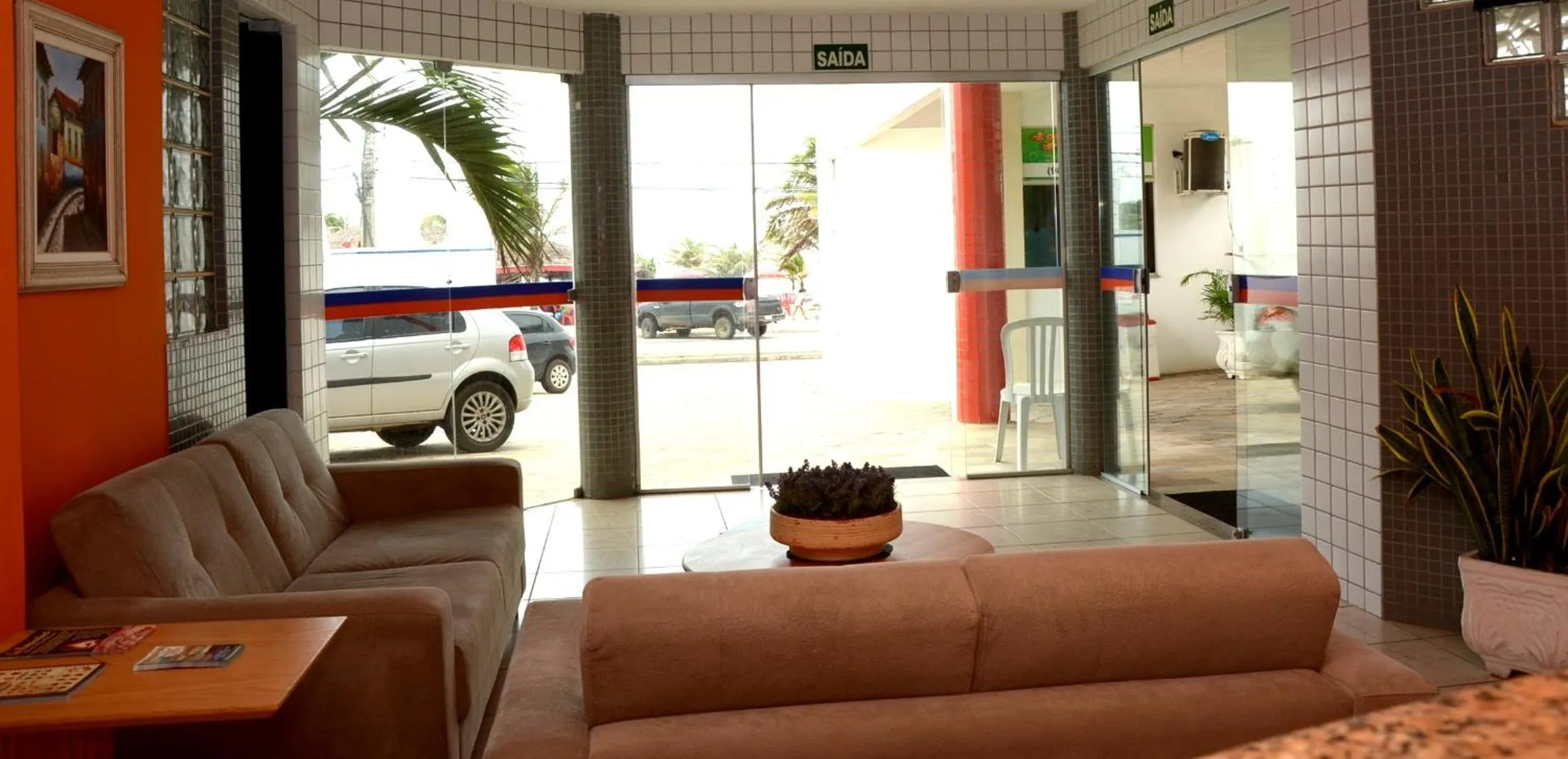 Seating area in San Fernando Hotel